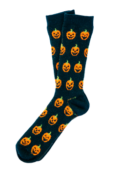 Jack-O-Lantern Socks