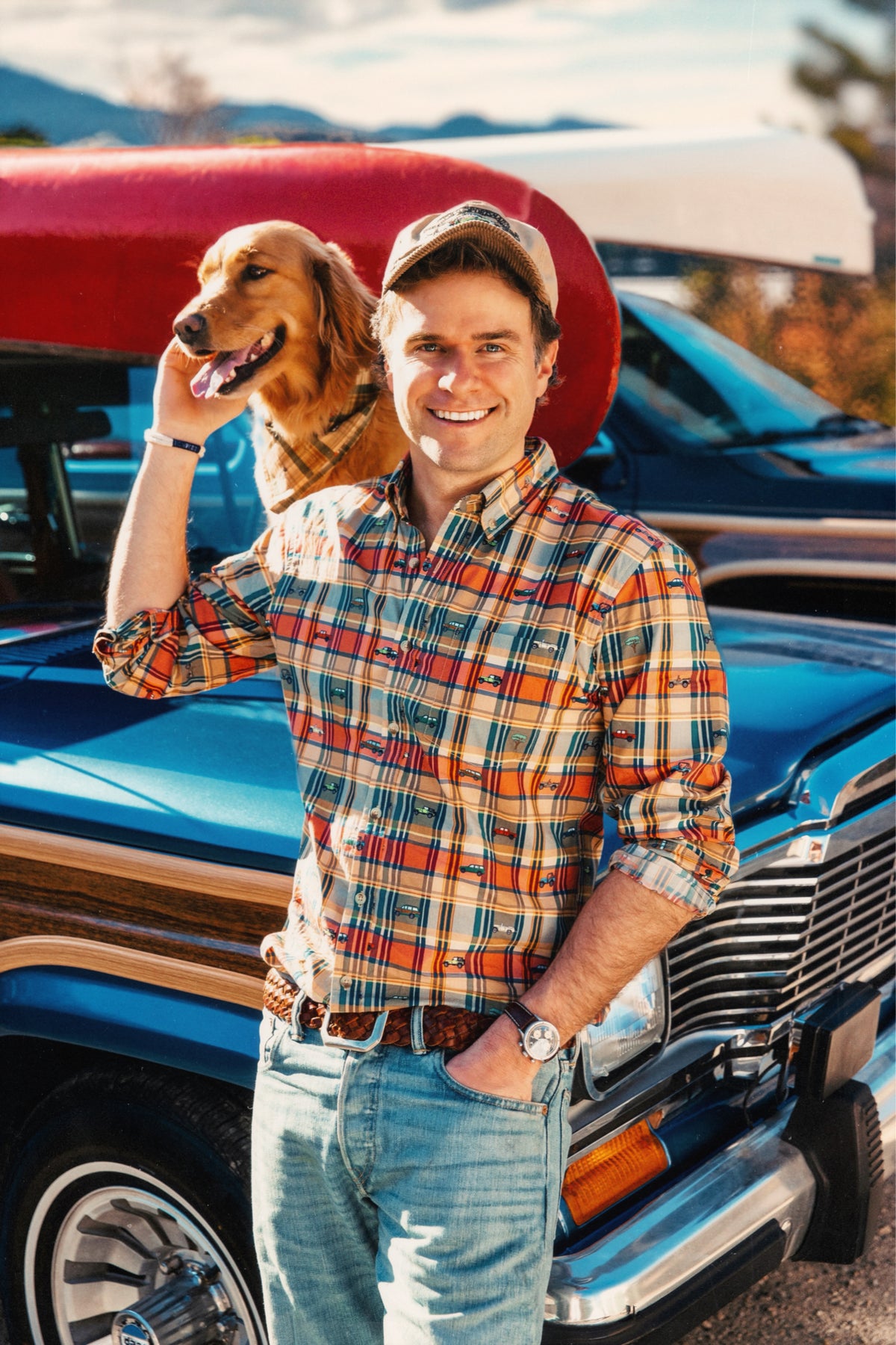 Jeep® x KJP Embroidered Madras Shirt