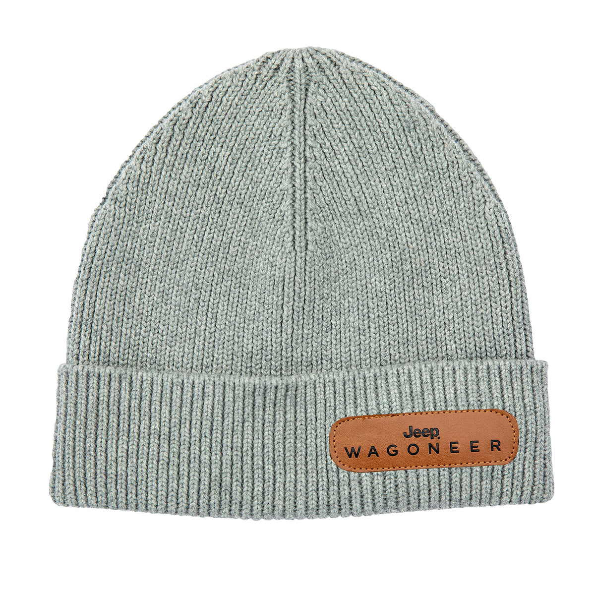 Jeep® x KJP Grand Wagoneer Knit Beanie in Gray