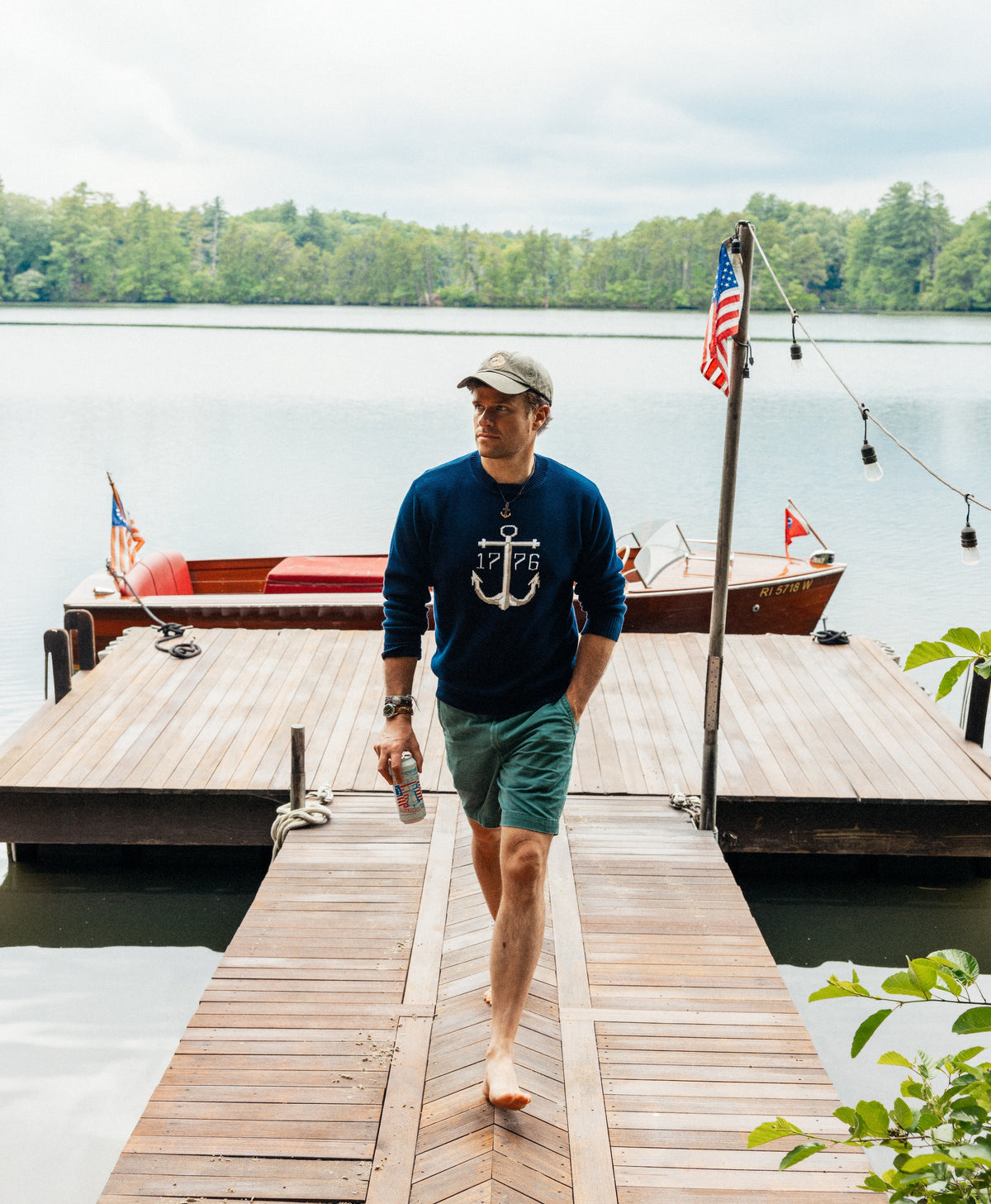 1776 Anchor Sweater - Men's