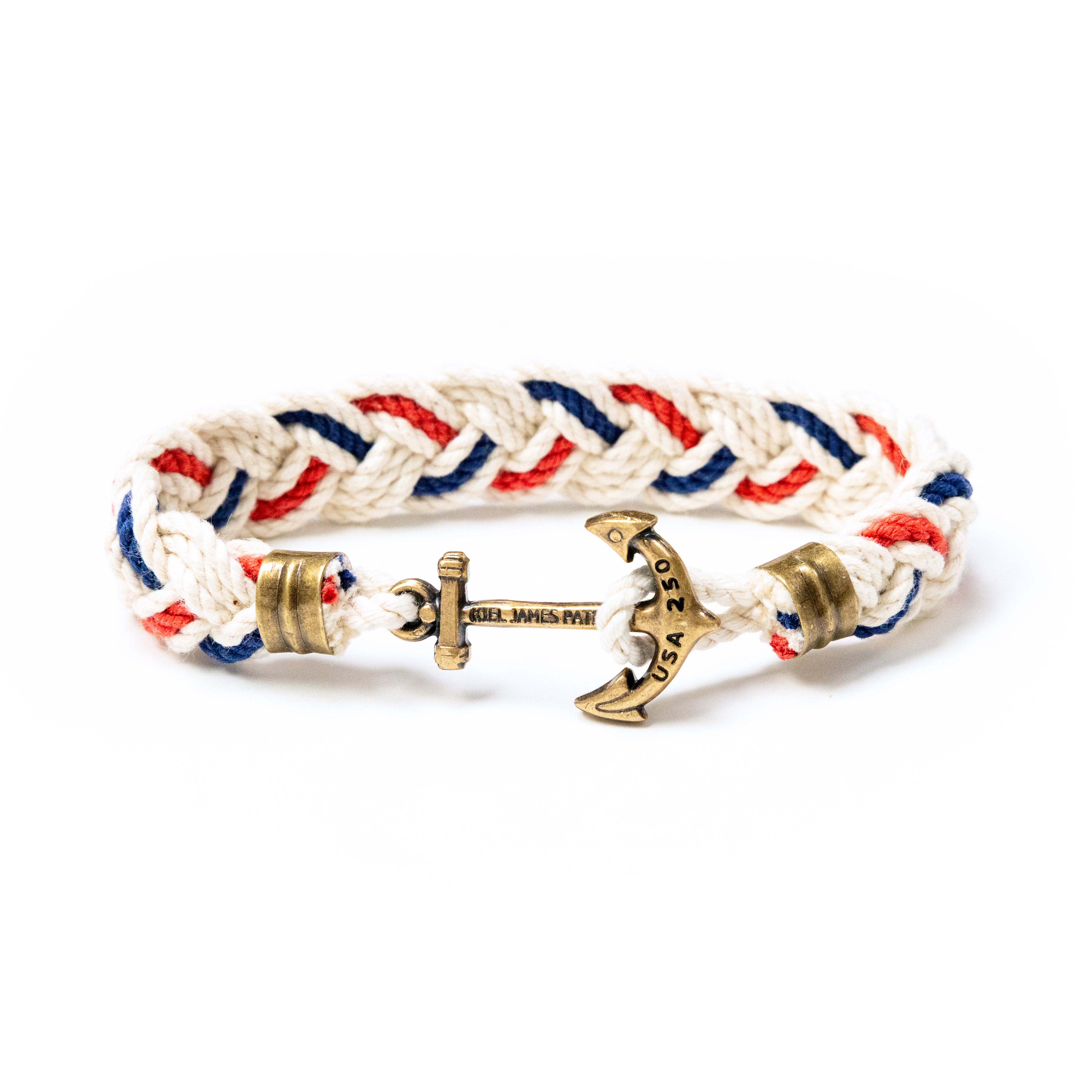 250th Special Edition Americana Turks Head Rope Bracelet