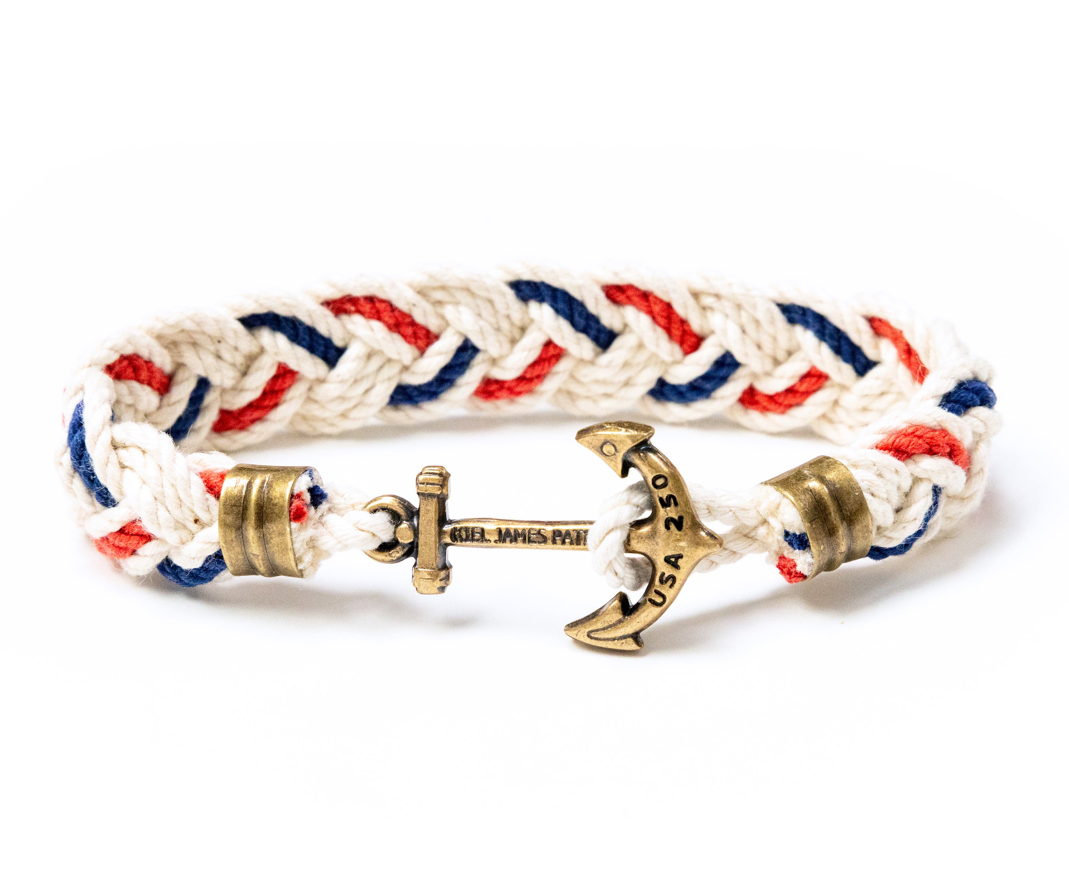 250th Special Edition Americana Turks Head Rope Bracelet