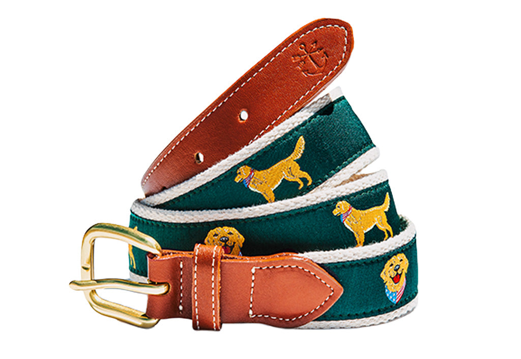 All American Retriever Ribbon Belt