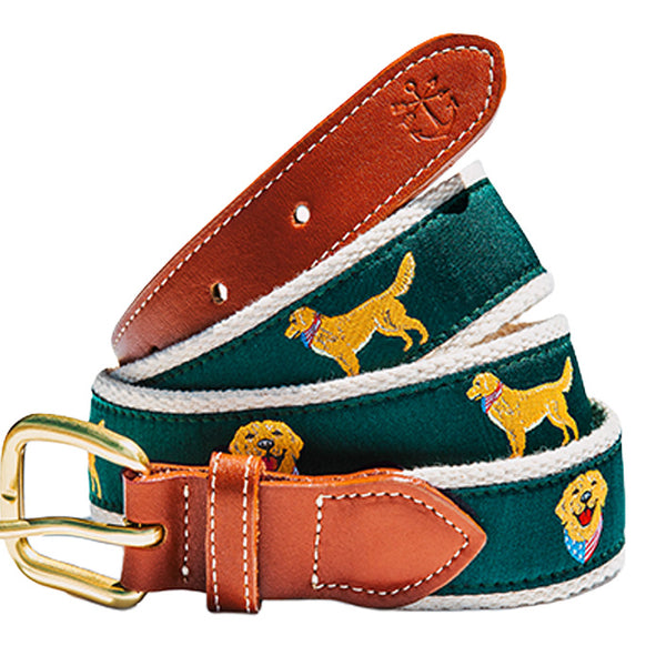 All American Retriever Ribbon Belt – Kiel James Patrick display picture 2