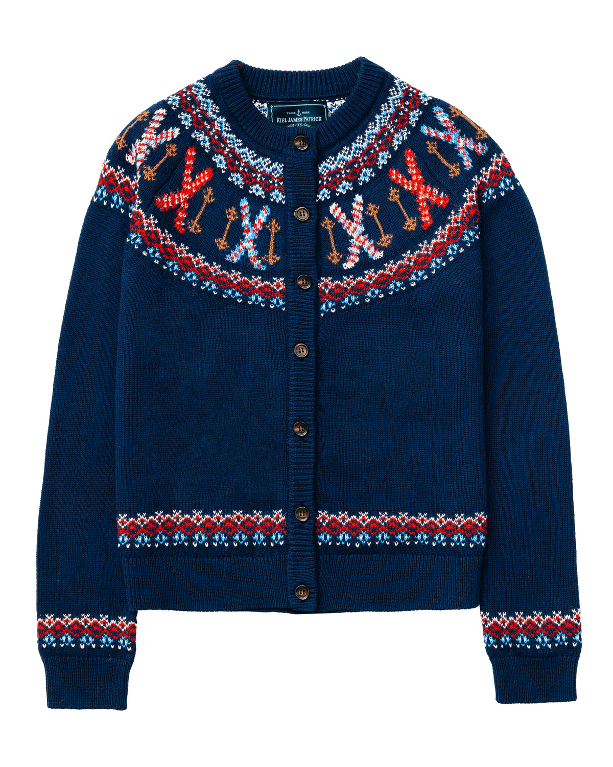 Alpine Holiday Ski Cardigan