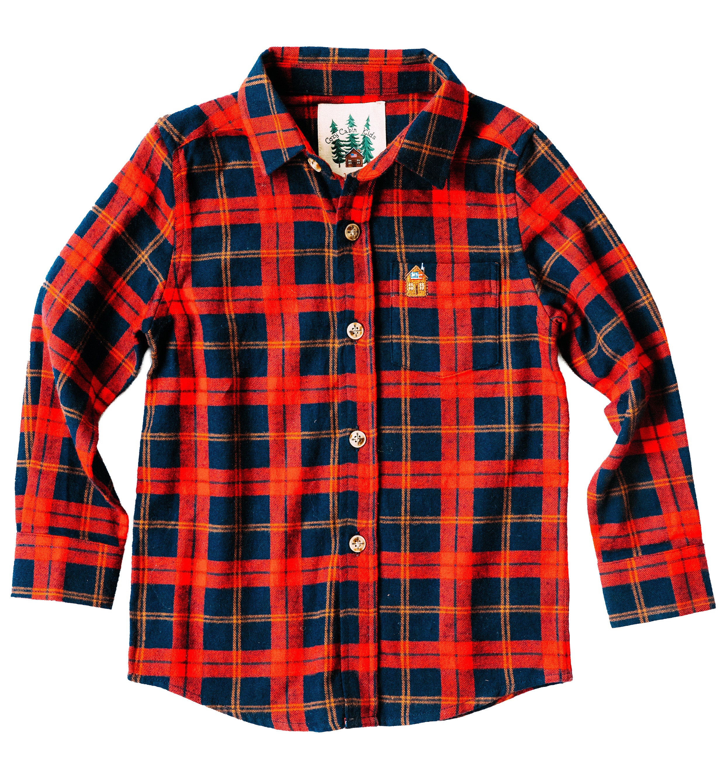 Alpine Lodge Kids Flannel Shirt
