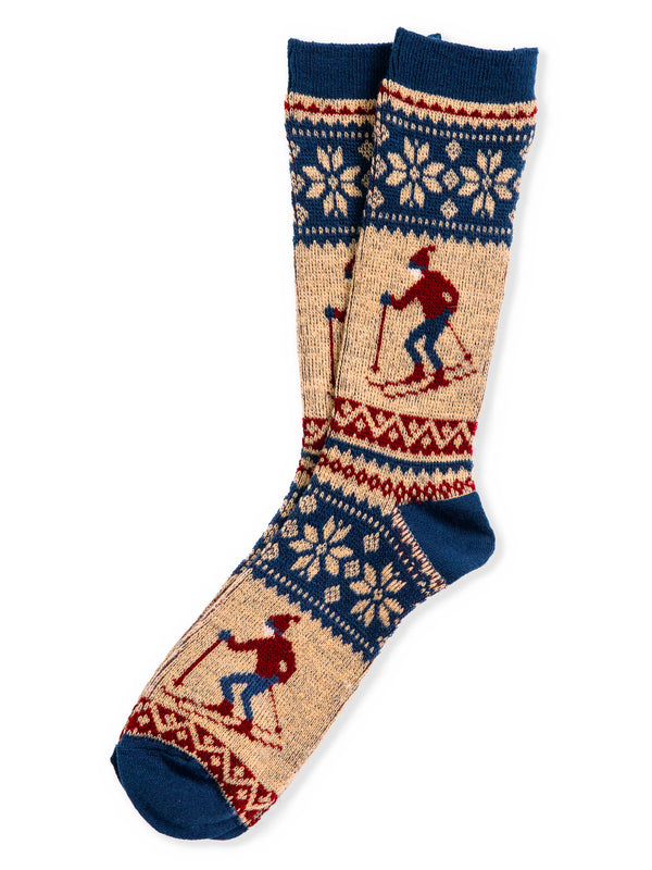 Alpine Slopes Fair Isle Socks