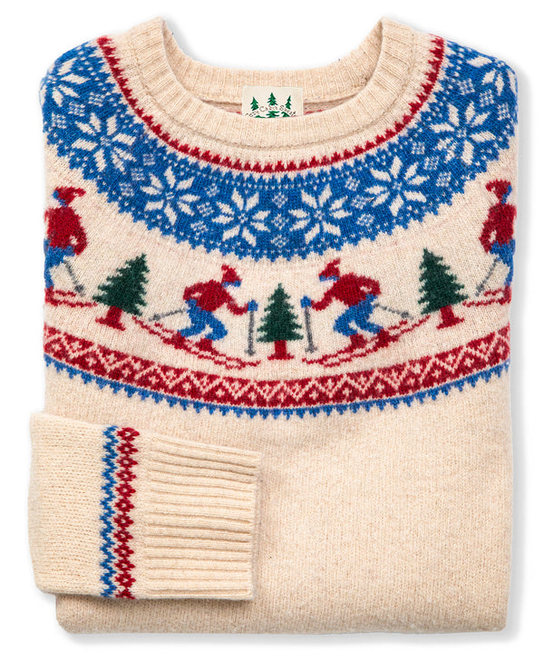 Alpine Slopes Ski Sweater