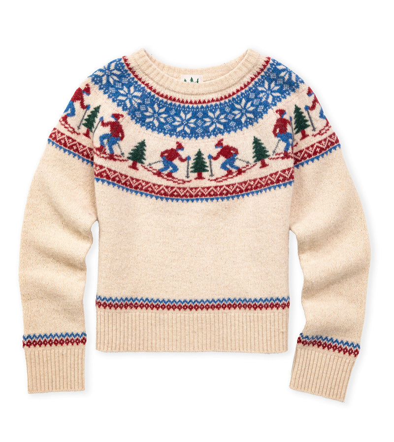 Alpine Slopes Ski Sweater