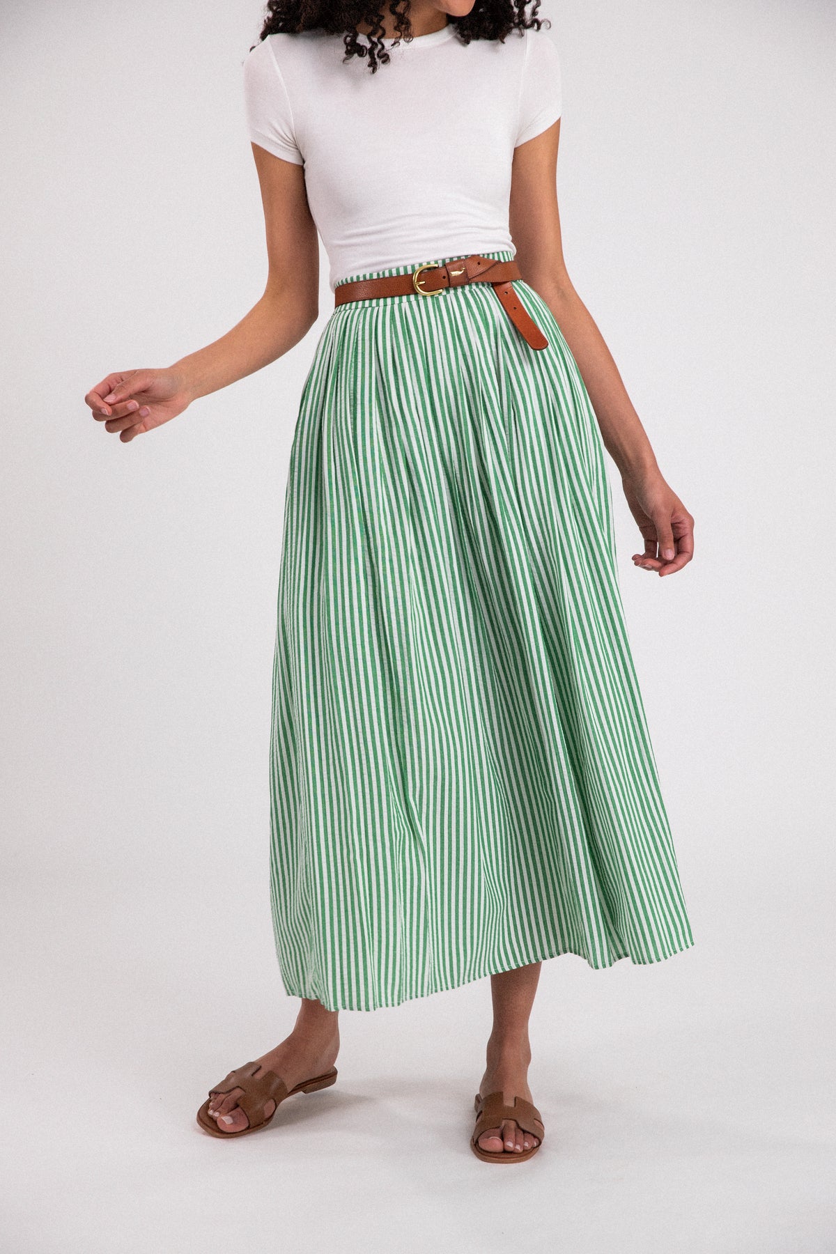 Amelia Stripe Skirt