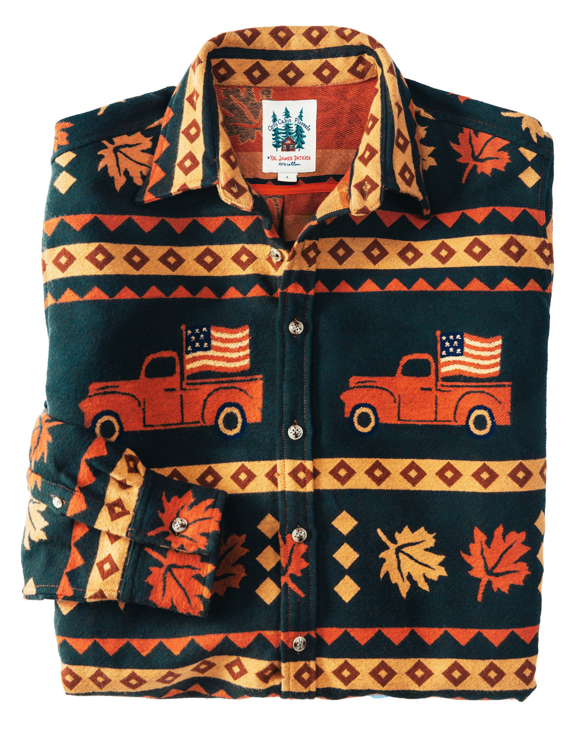 American Country Flannel Shirt Jacket