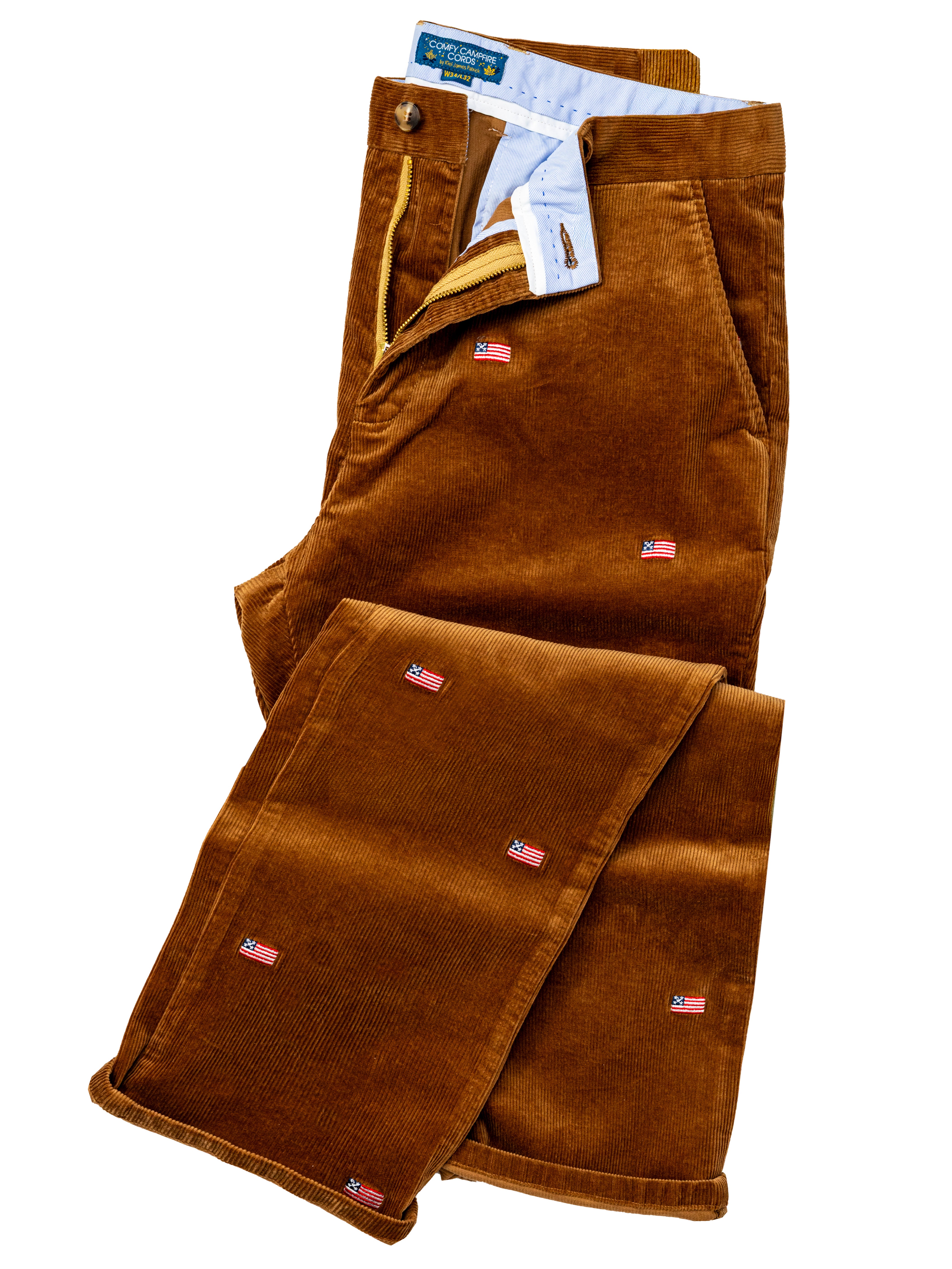American Flag Men's Corduroy Pants