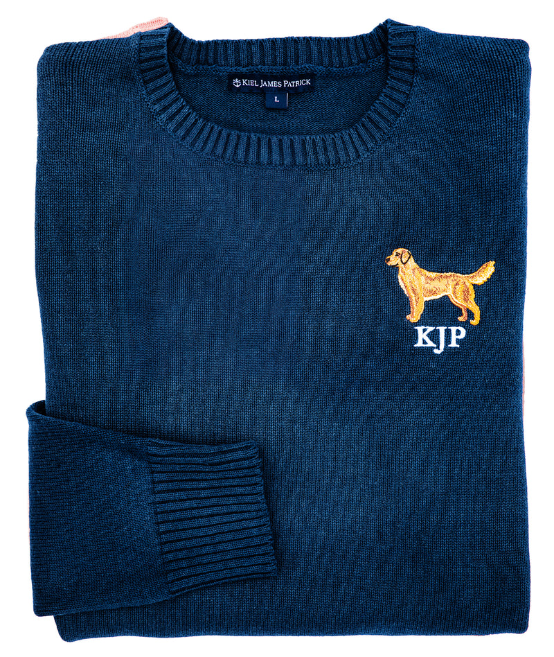 American Retriever Embroidered Monogram Sweater - Women's