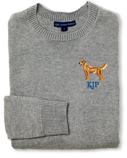 American Retriever Embroidered Monogram Sweater - Men's – Kiel