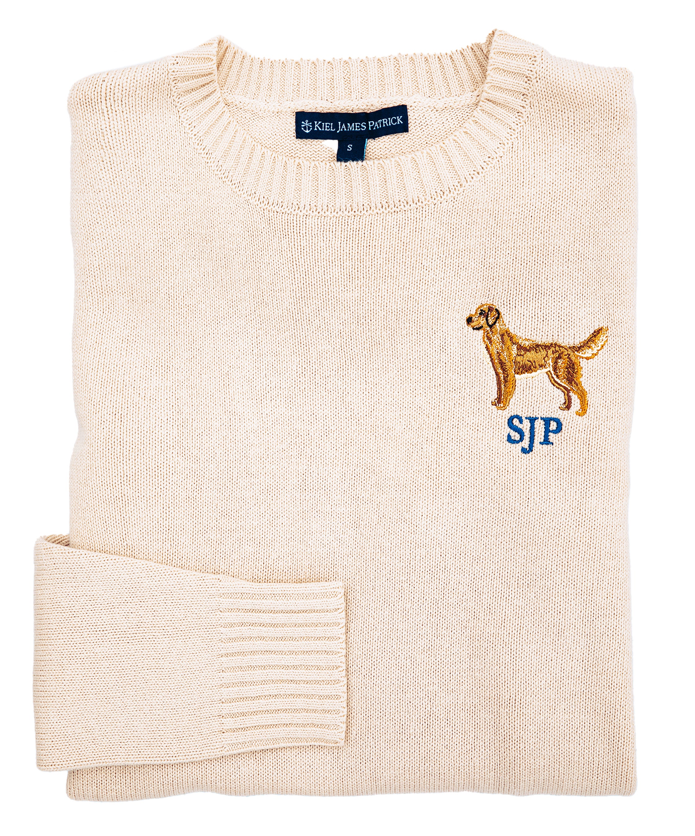 American Retriever Embroidered Monogram Sweater - Women's