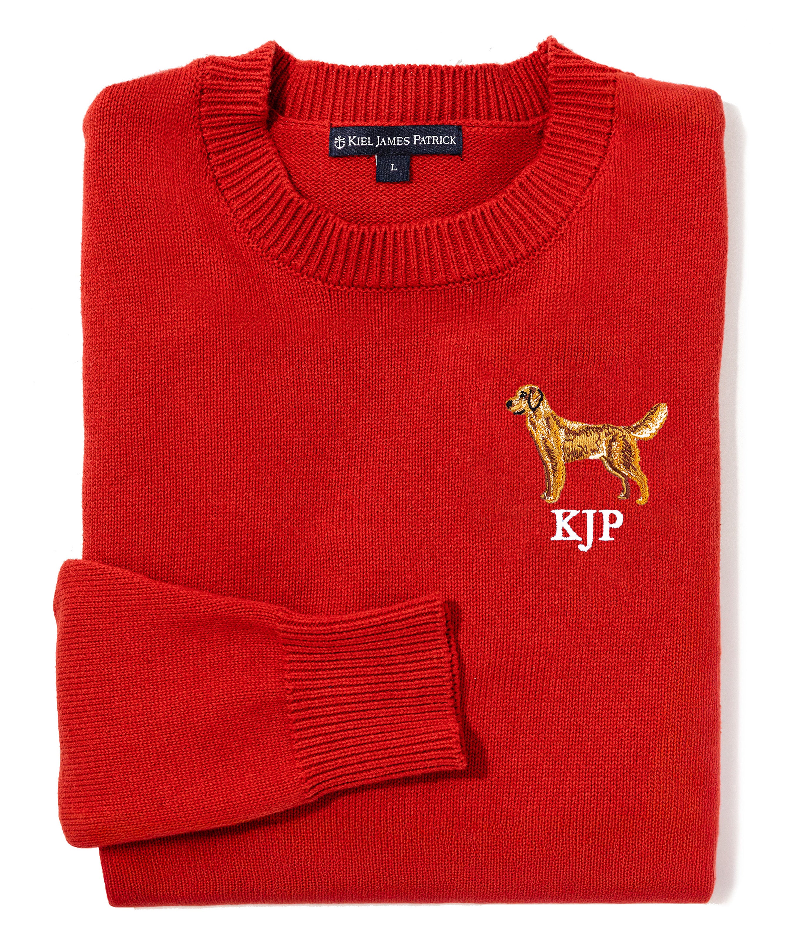 American Retriever Embroidered Monogram Sweater - Women's