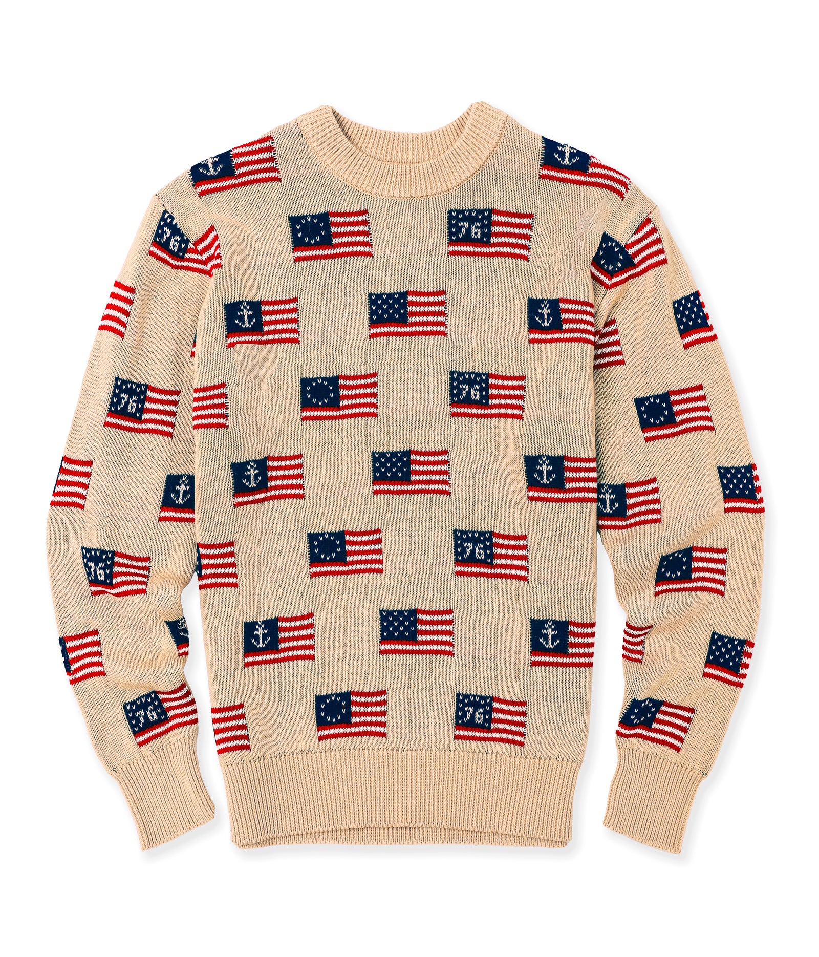 KJP Men's Heritage Americana Flag Crewneck Sweater – Kiel James