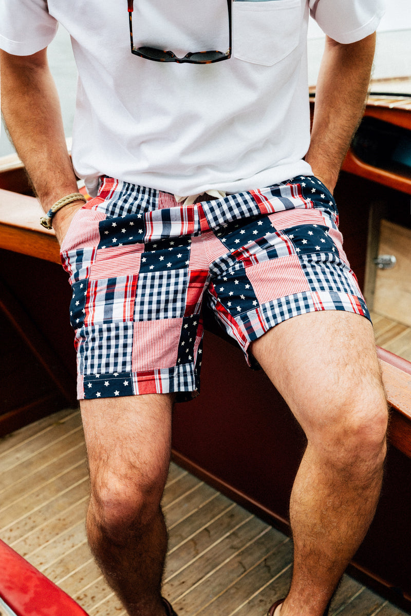 KJP Men's Americana Patchwork 6