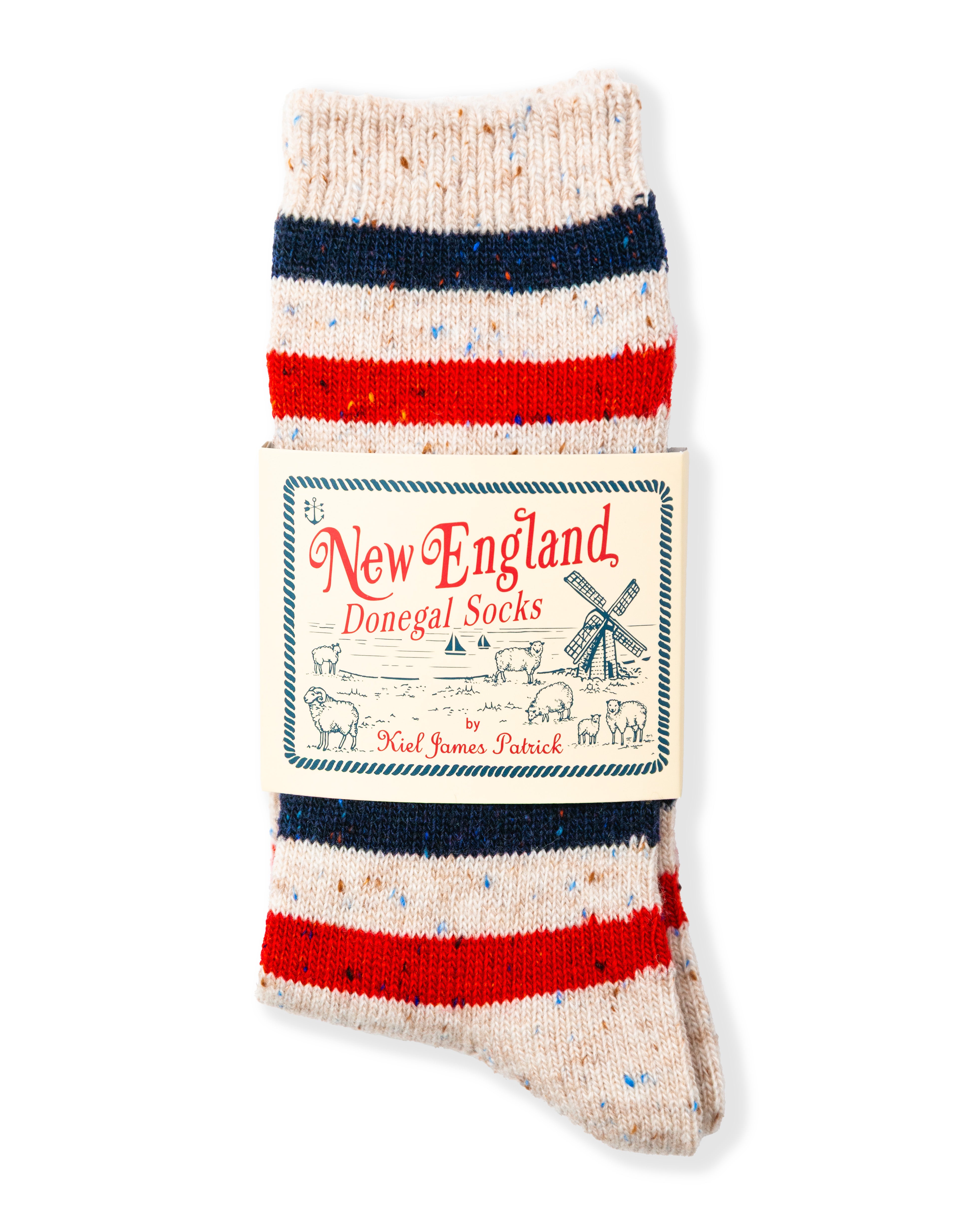 Americana Stripe Donegal Socks