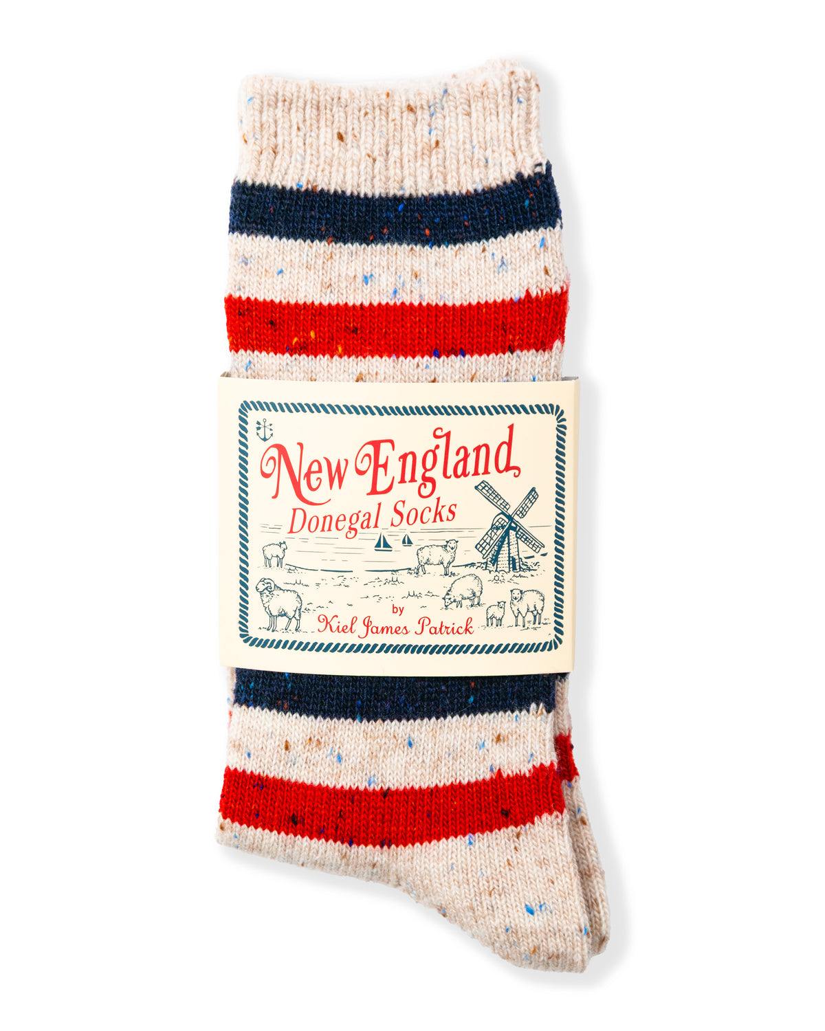 Americana Stripe Donegal Socks