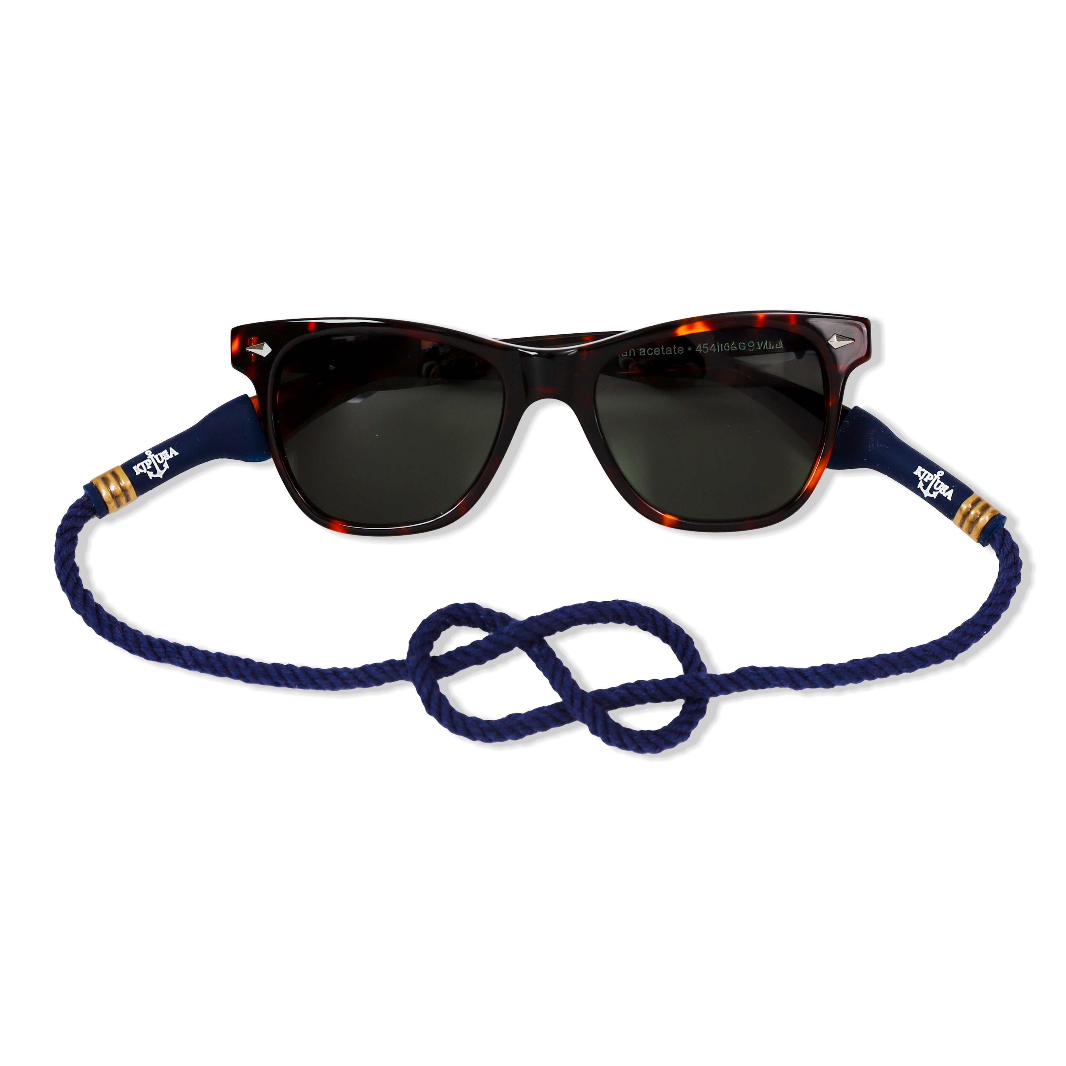 Anchor Ropies Sunglasses Strap in Navy