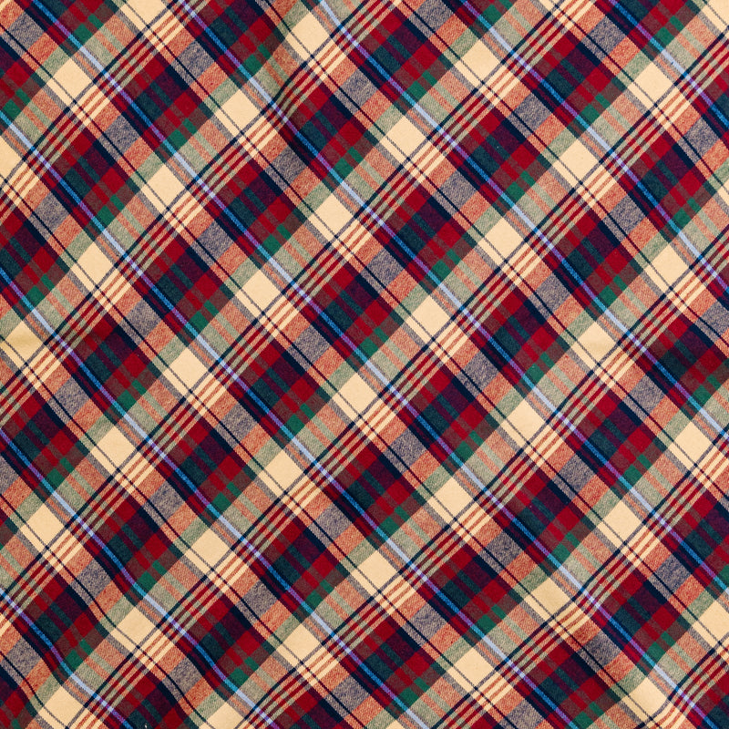 Apple Cinnamon Flannel Dog Bandana