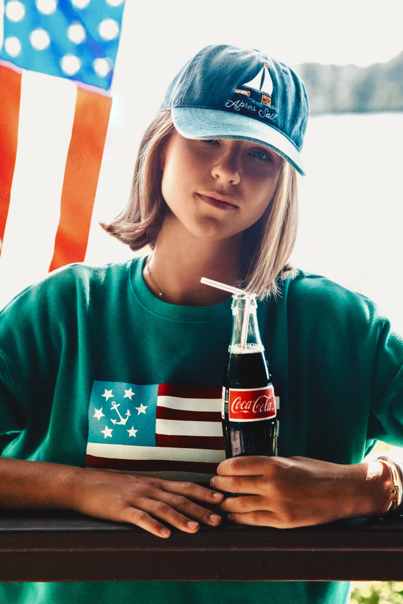 KJP Après Sail Embroidered Ball Cap in Blue – Kiel James Patrick