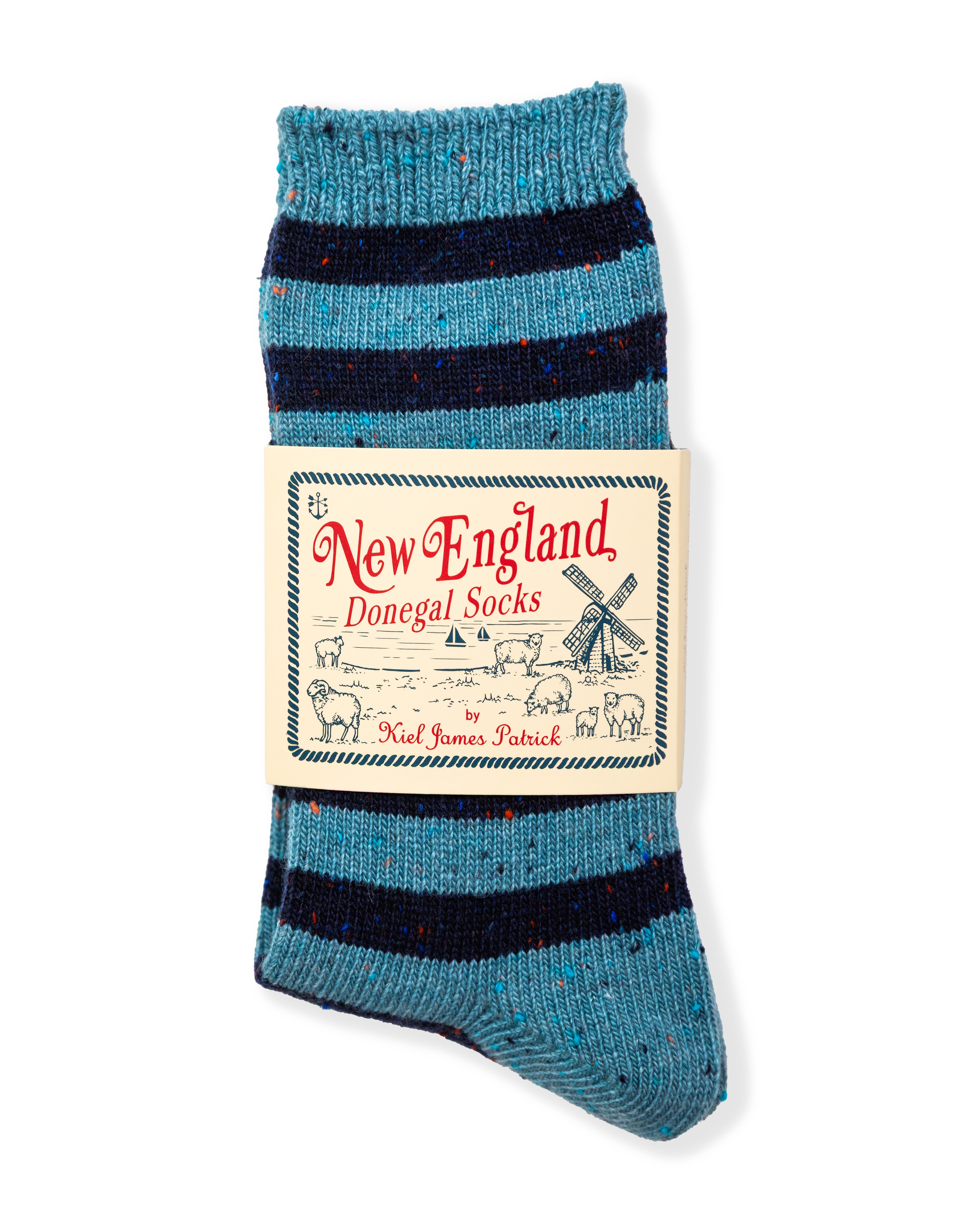 Atlantic Stripe Donegal Socks