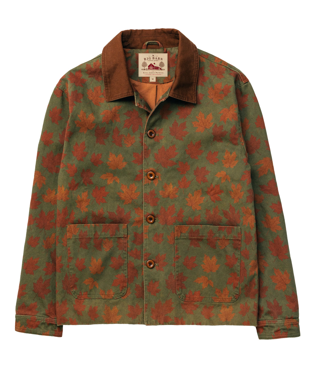 Autumn Leaves Canvas Barn Coat