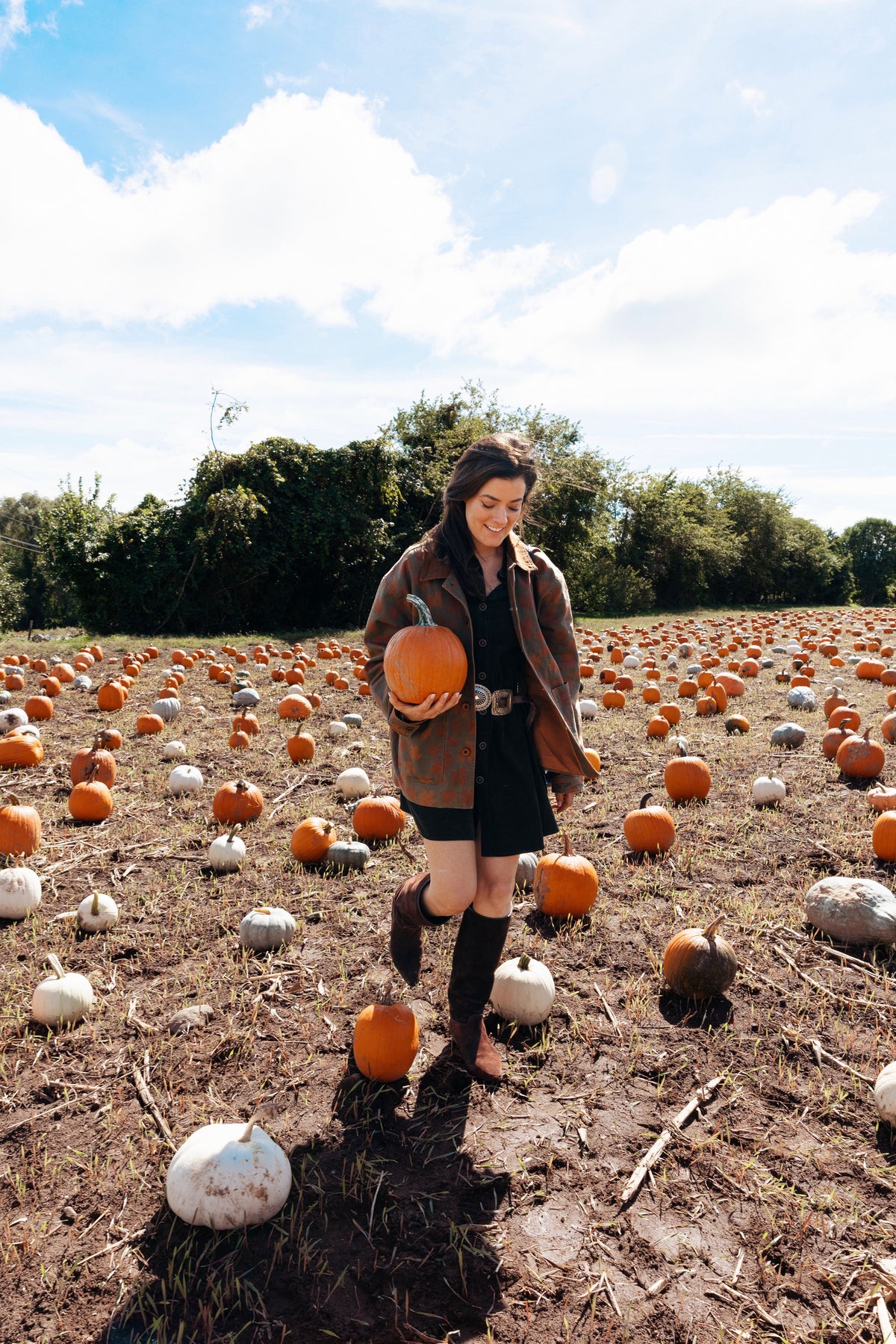Autumn Leaves Canvas Barn Coat