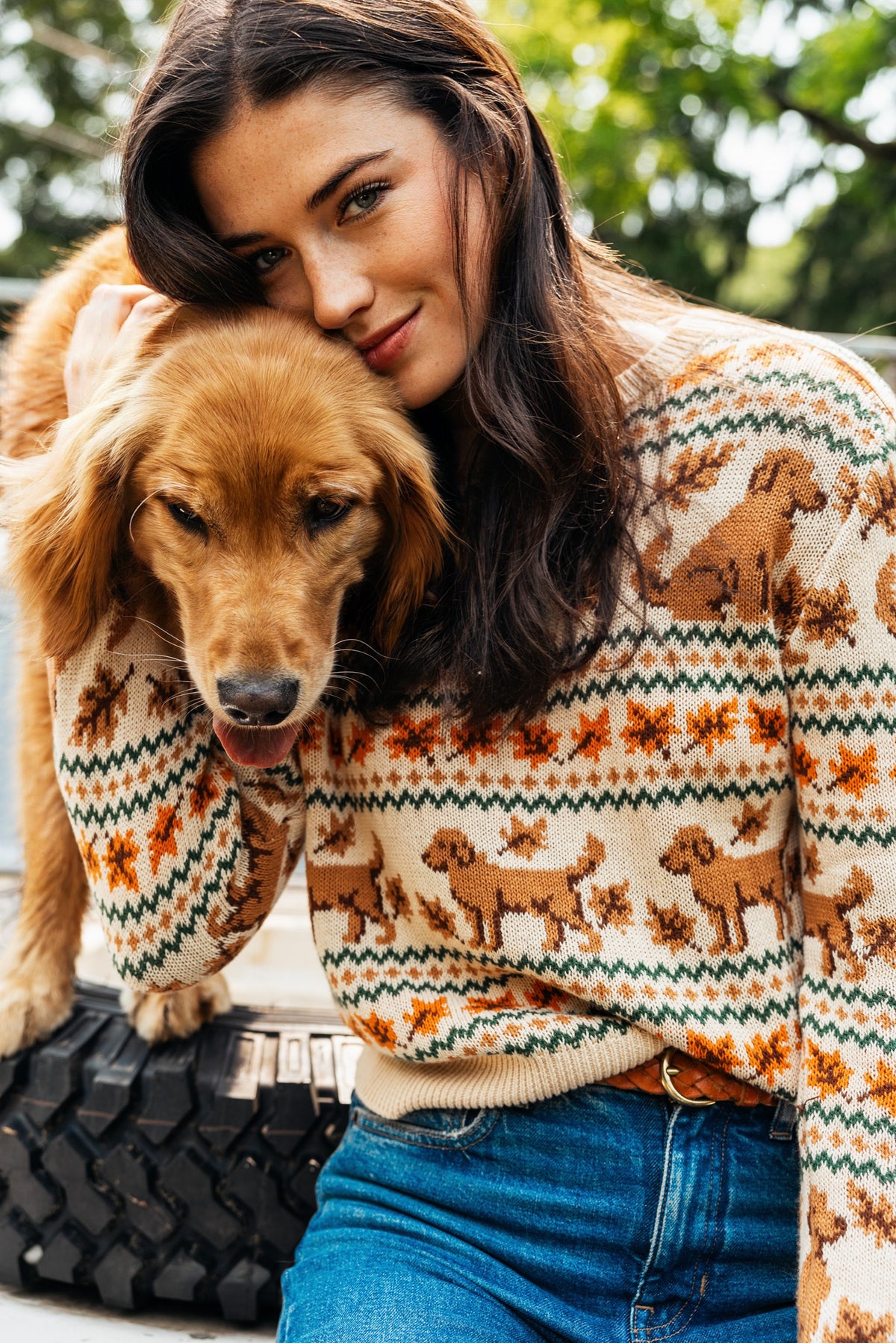 Autumn Retriever Sweater