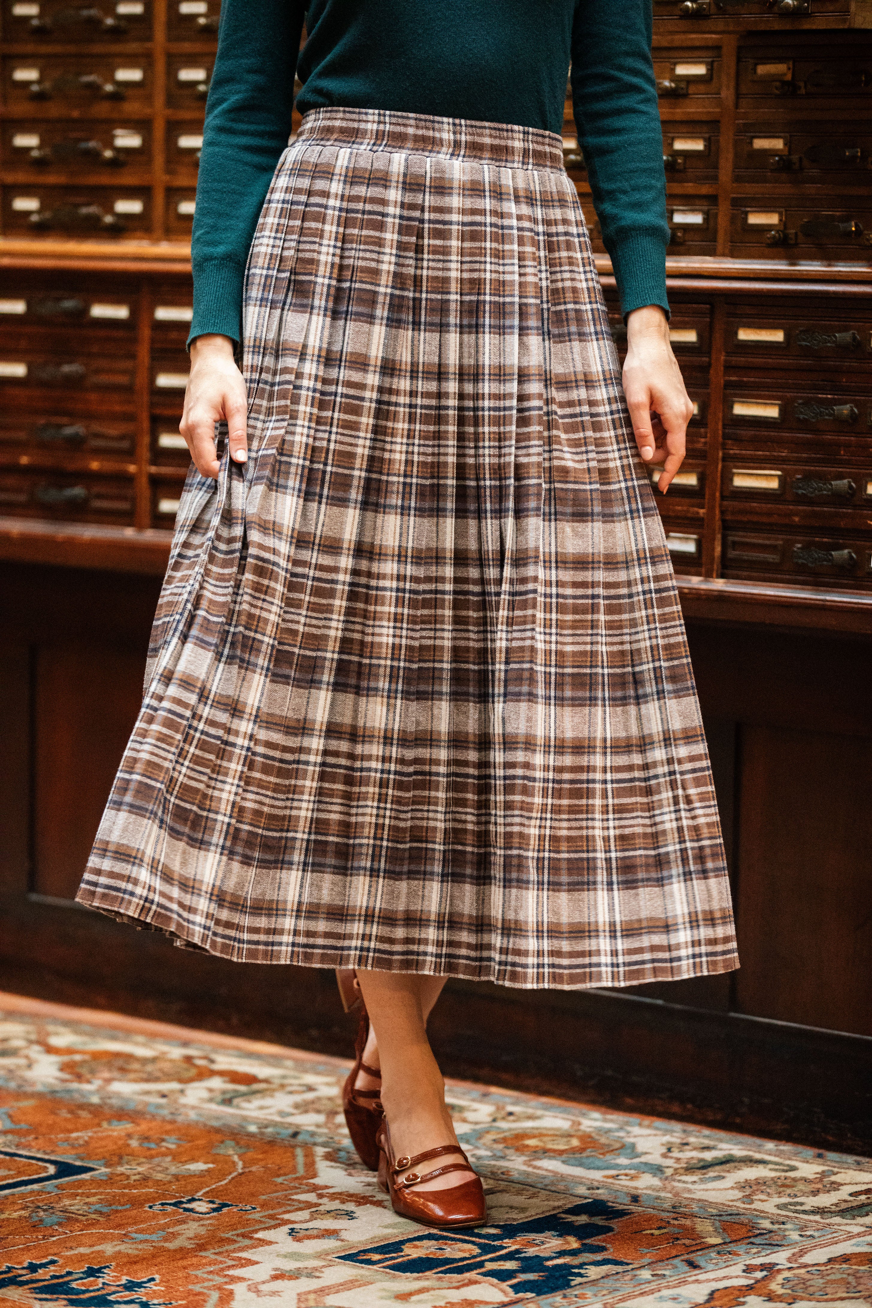 Avondale Plaid Skirt