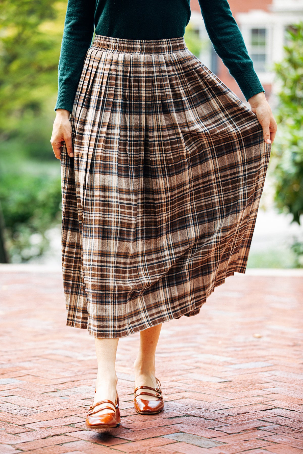 Avondale Plaid Skirt