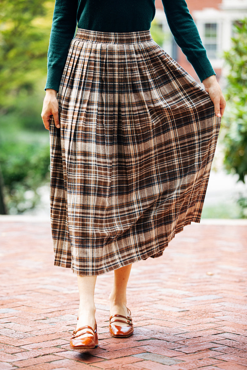 Avondale Plaid Skirt