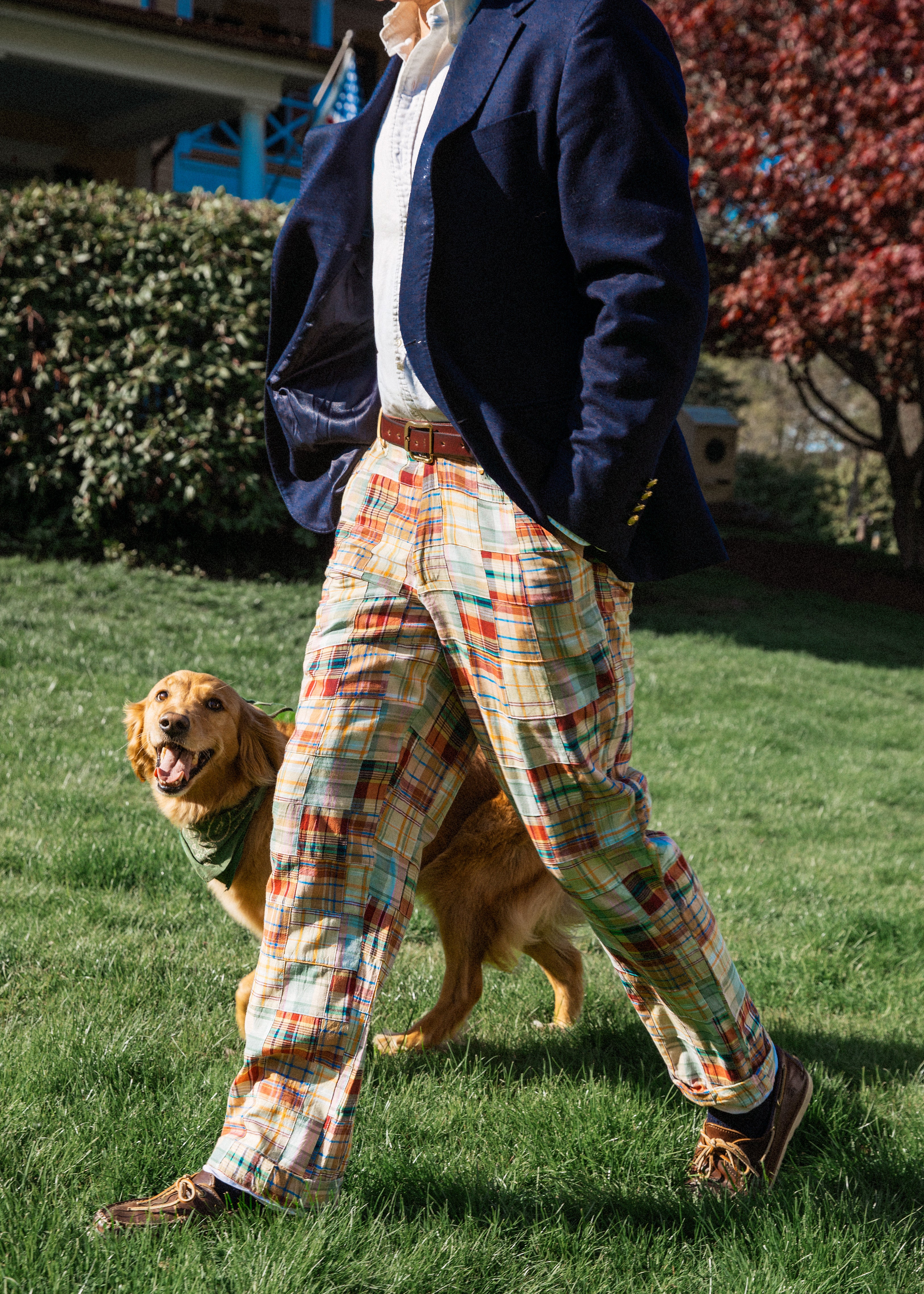 Bar Harbor Patchwork Madras Pants