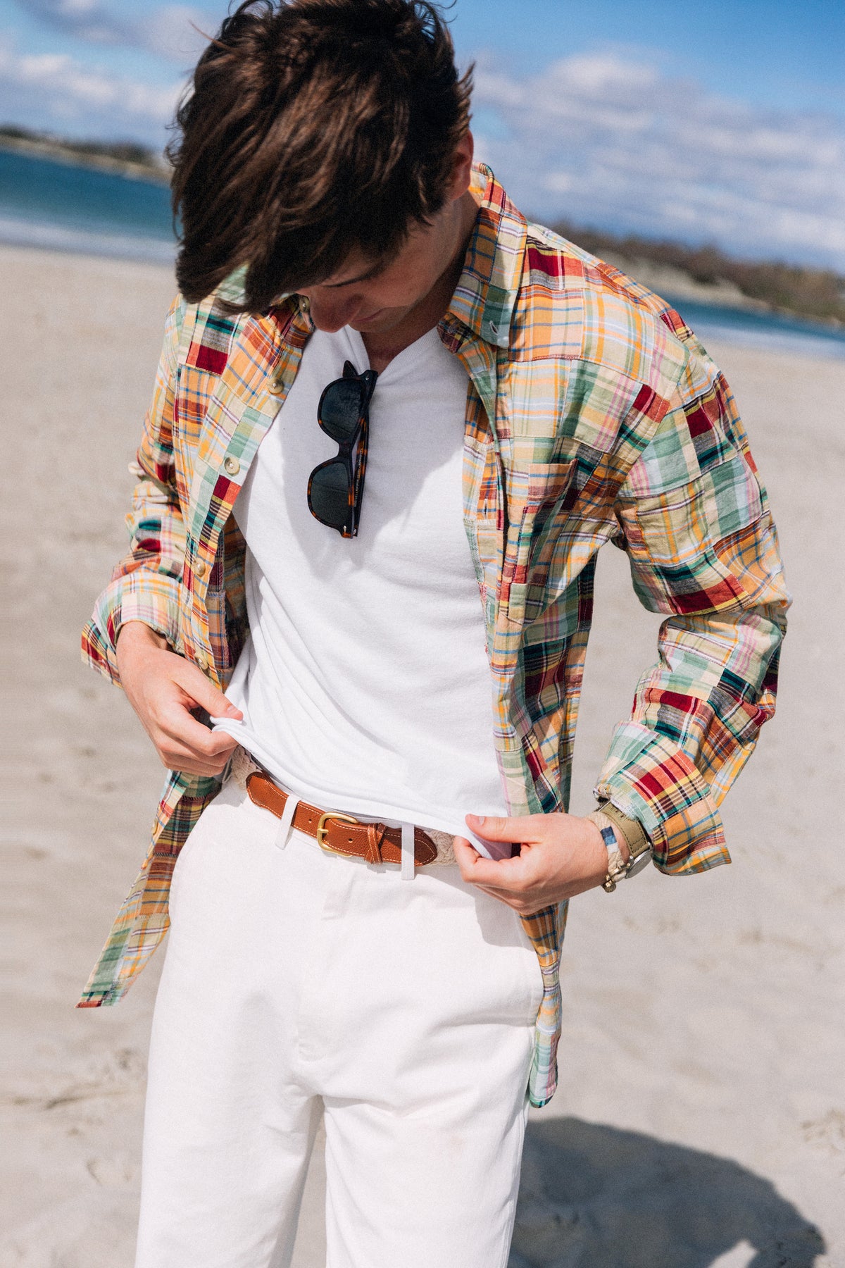 Newport Chino Pants in White