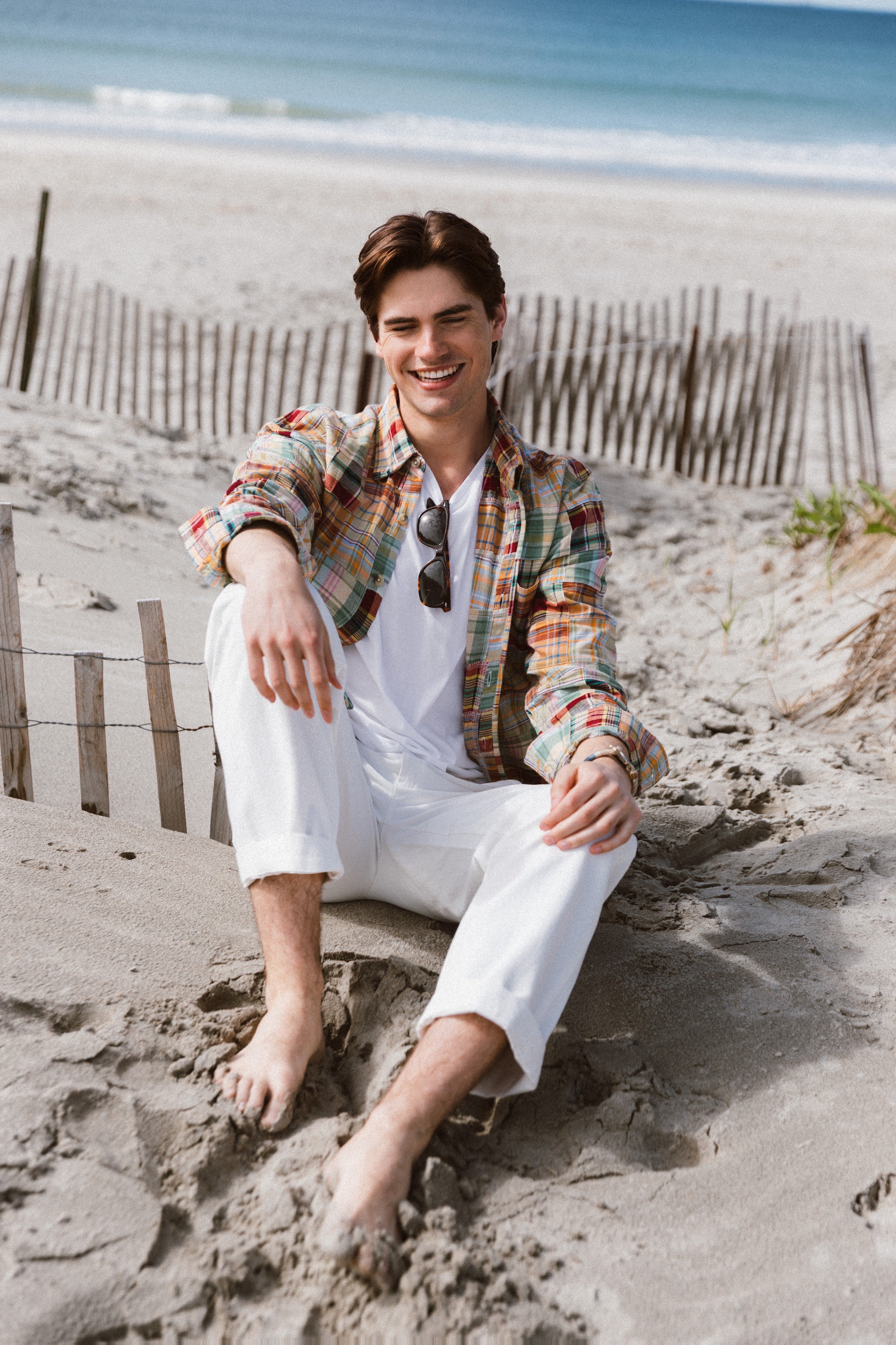 Bar Harbor Patchwork Madras Shirt
