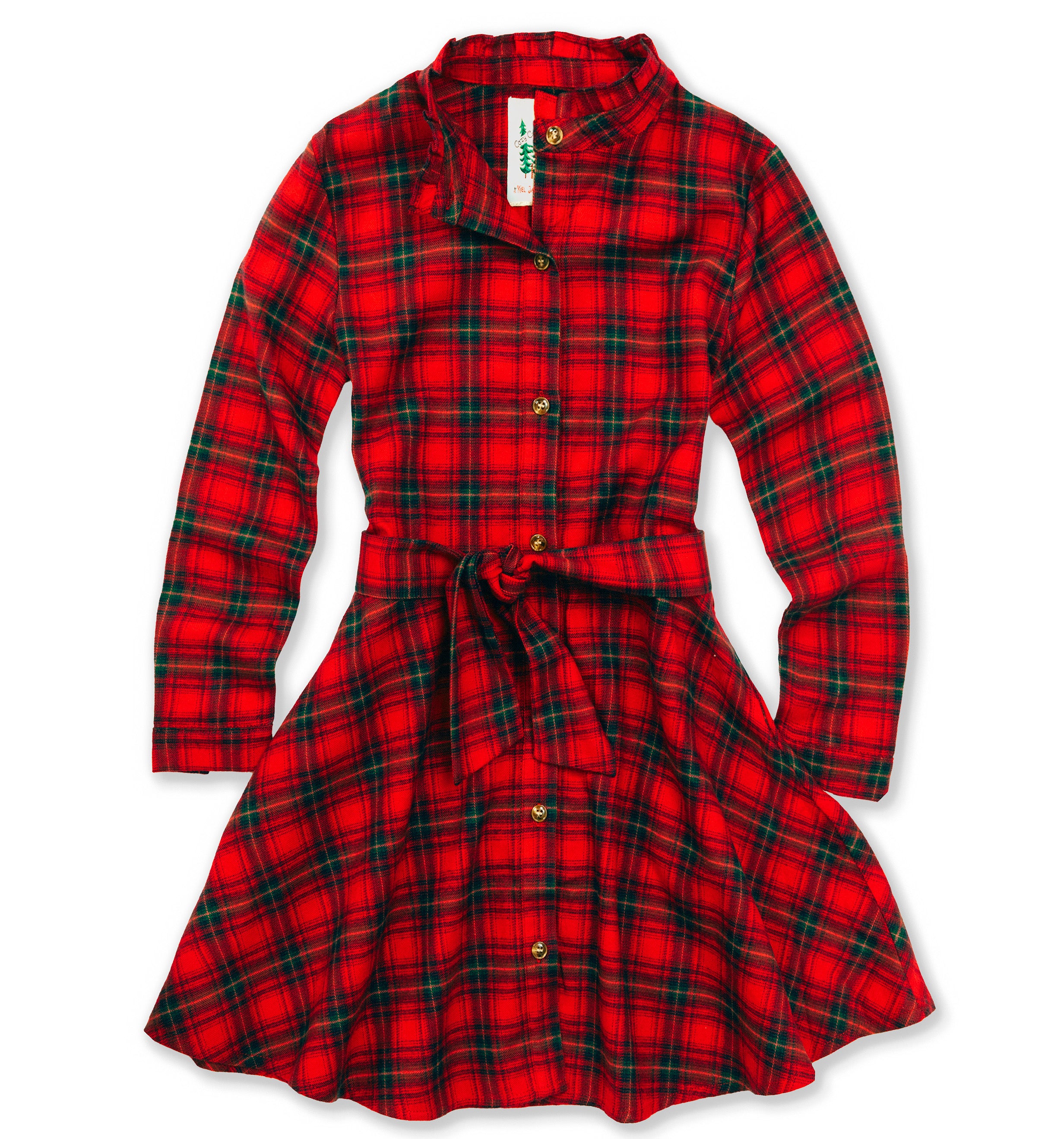 Barnwood Creek Kids Flannel Dress