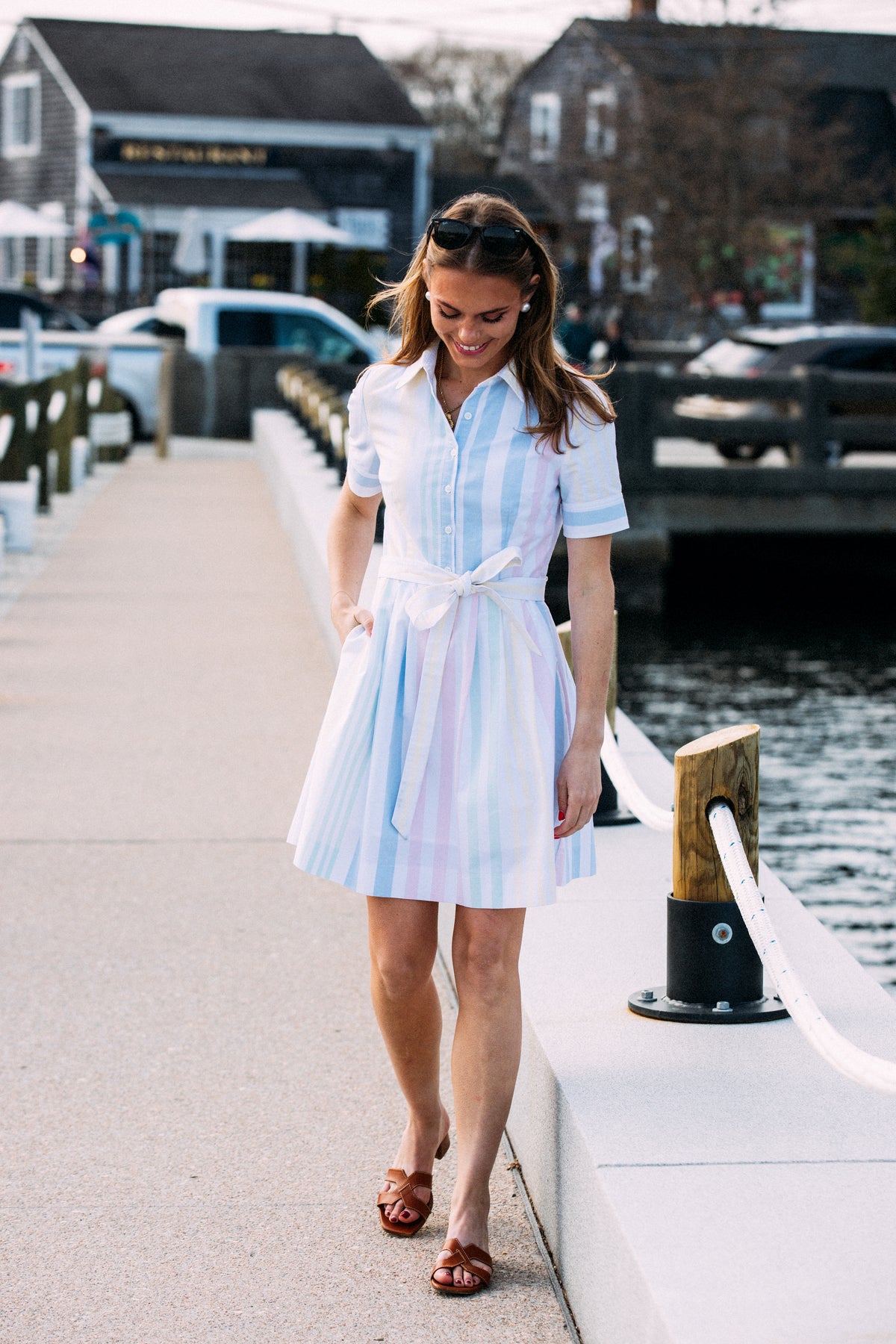Bermuda Beach Club Shirtdress