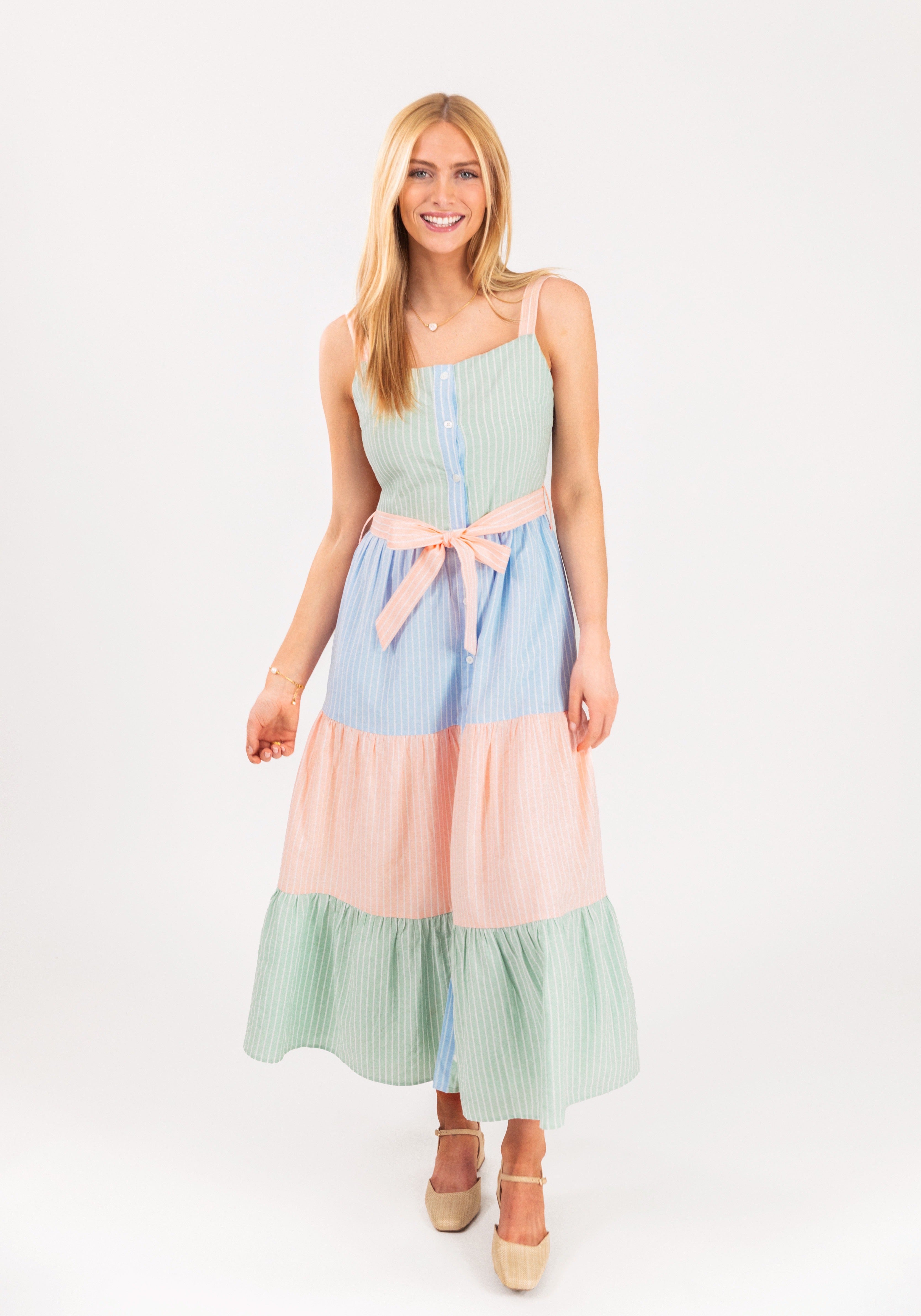 Blythe Pastel Stripe Dress