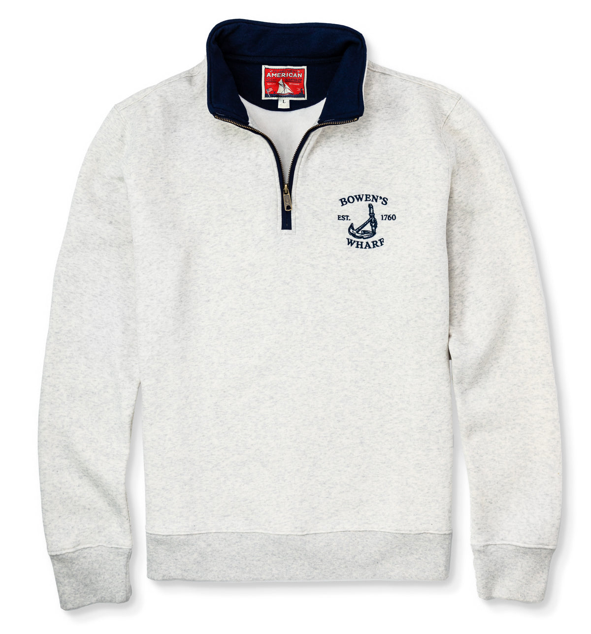 Bowen's Wharf Quarter Zip - Men's