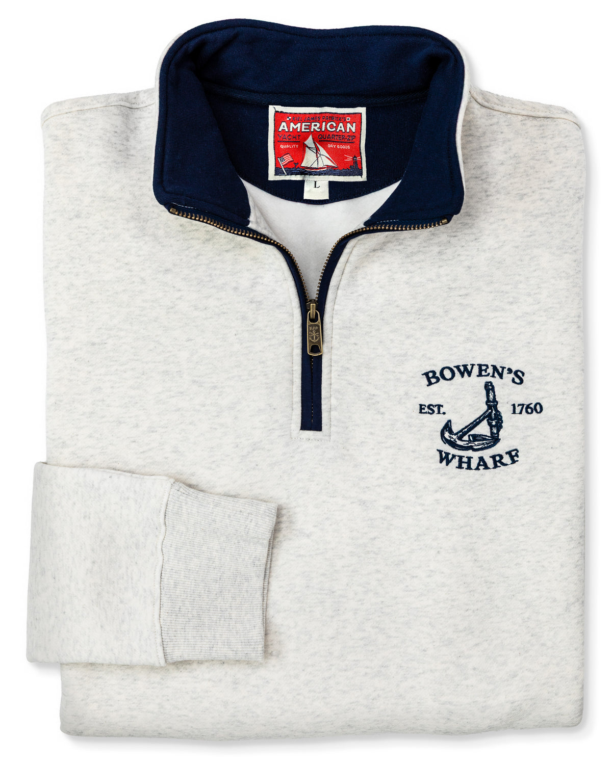 Bowen's Wharf Quarter Zip - Men's