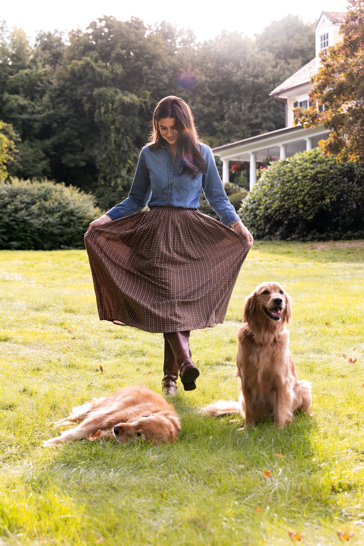 Briar Field Blossom Skirt