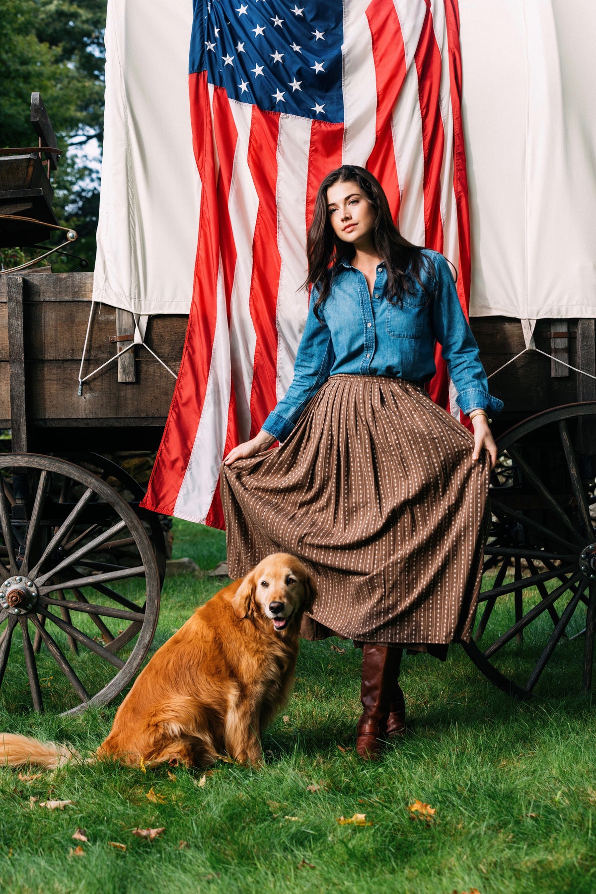 Briar Field Blossom Skirt