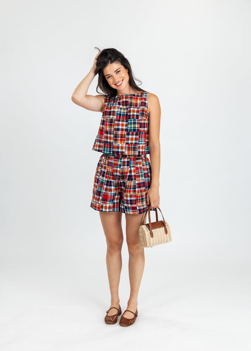 elastic dress shorts Owen Lightweight Tailored Dress Shorts