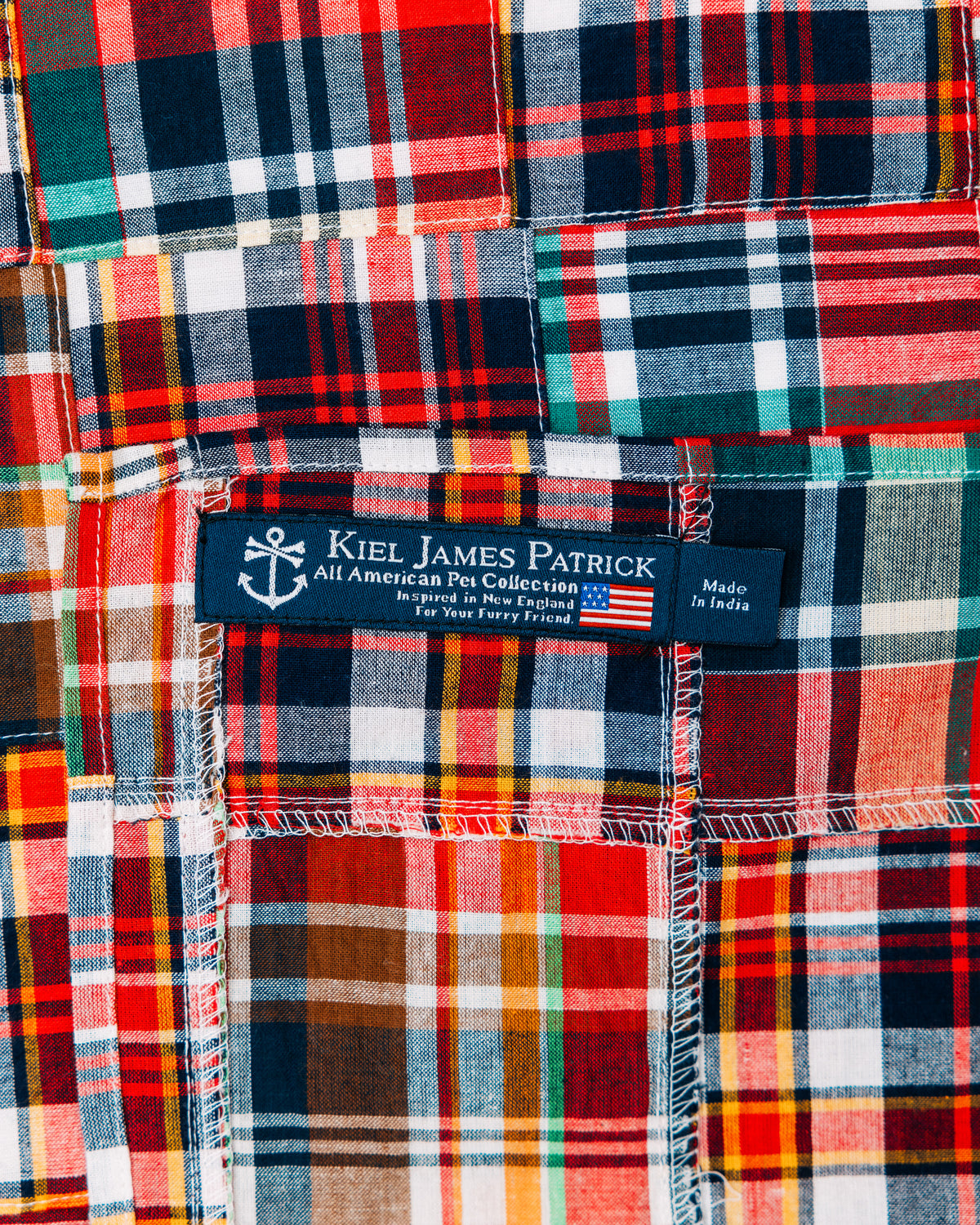 Bristol Patchwork Madras Dog Bandana