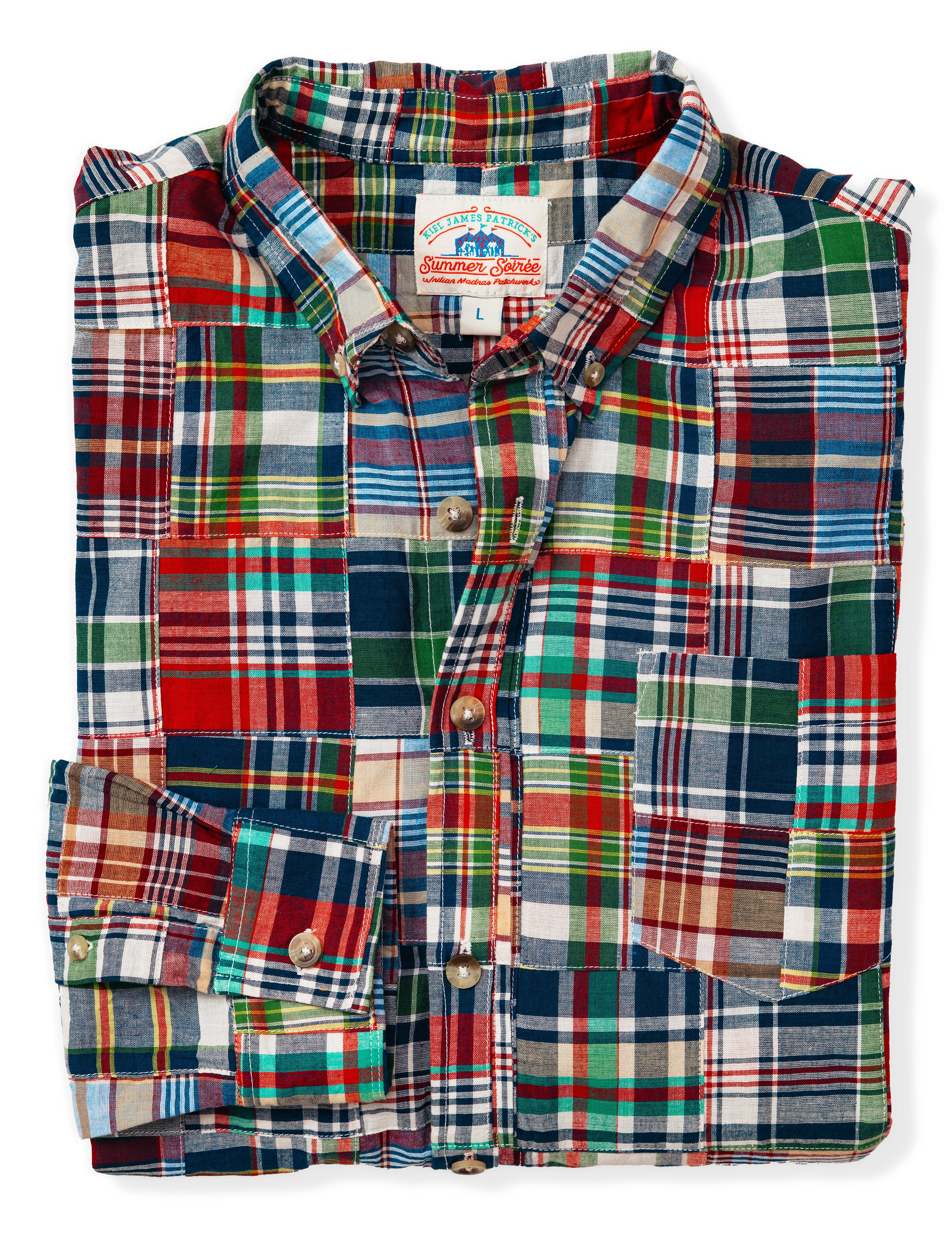 Essex Patchwork Madras Shirt