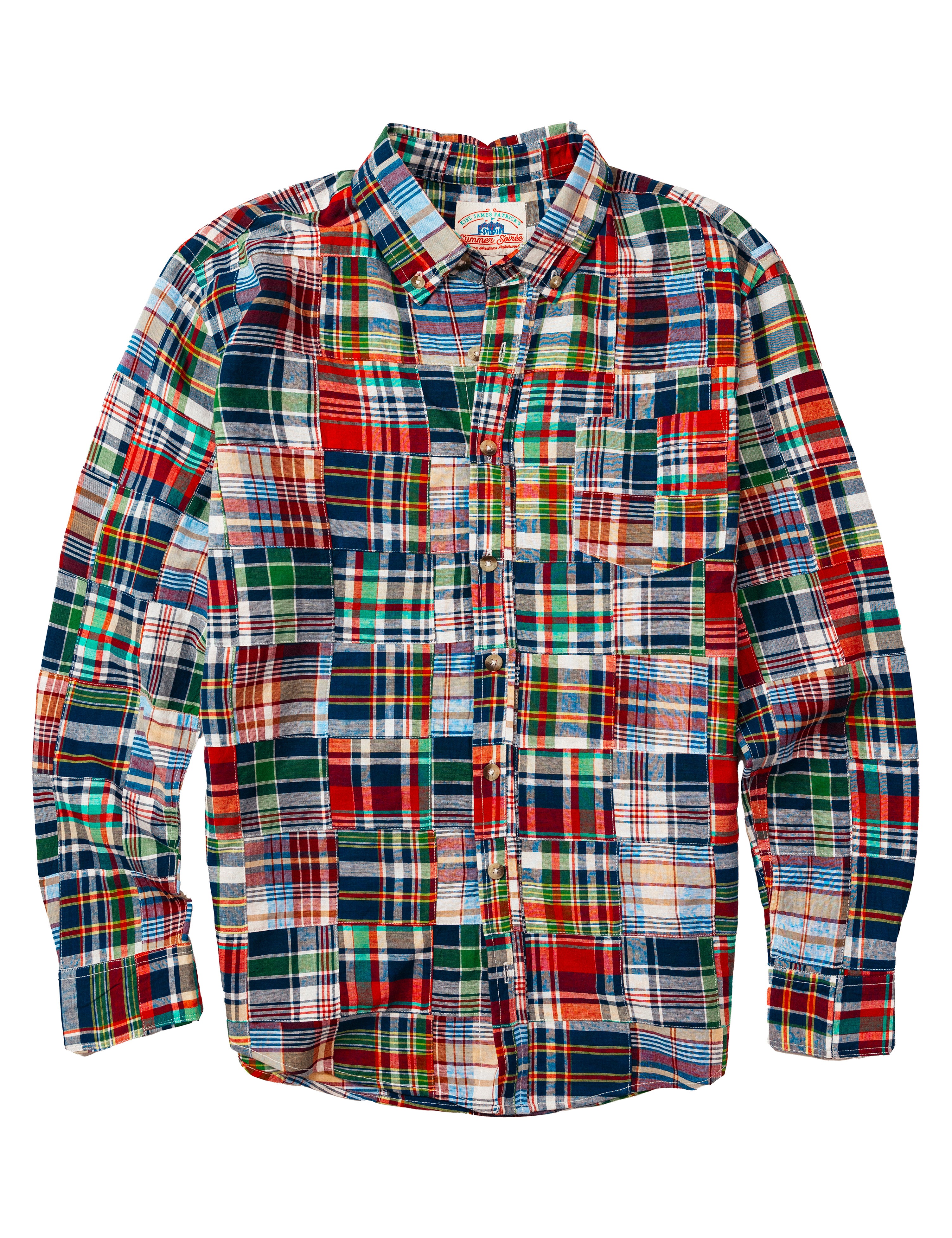 Essex Patchwork Madras Shirt