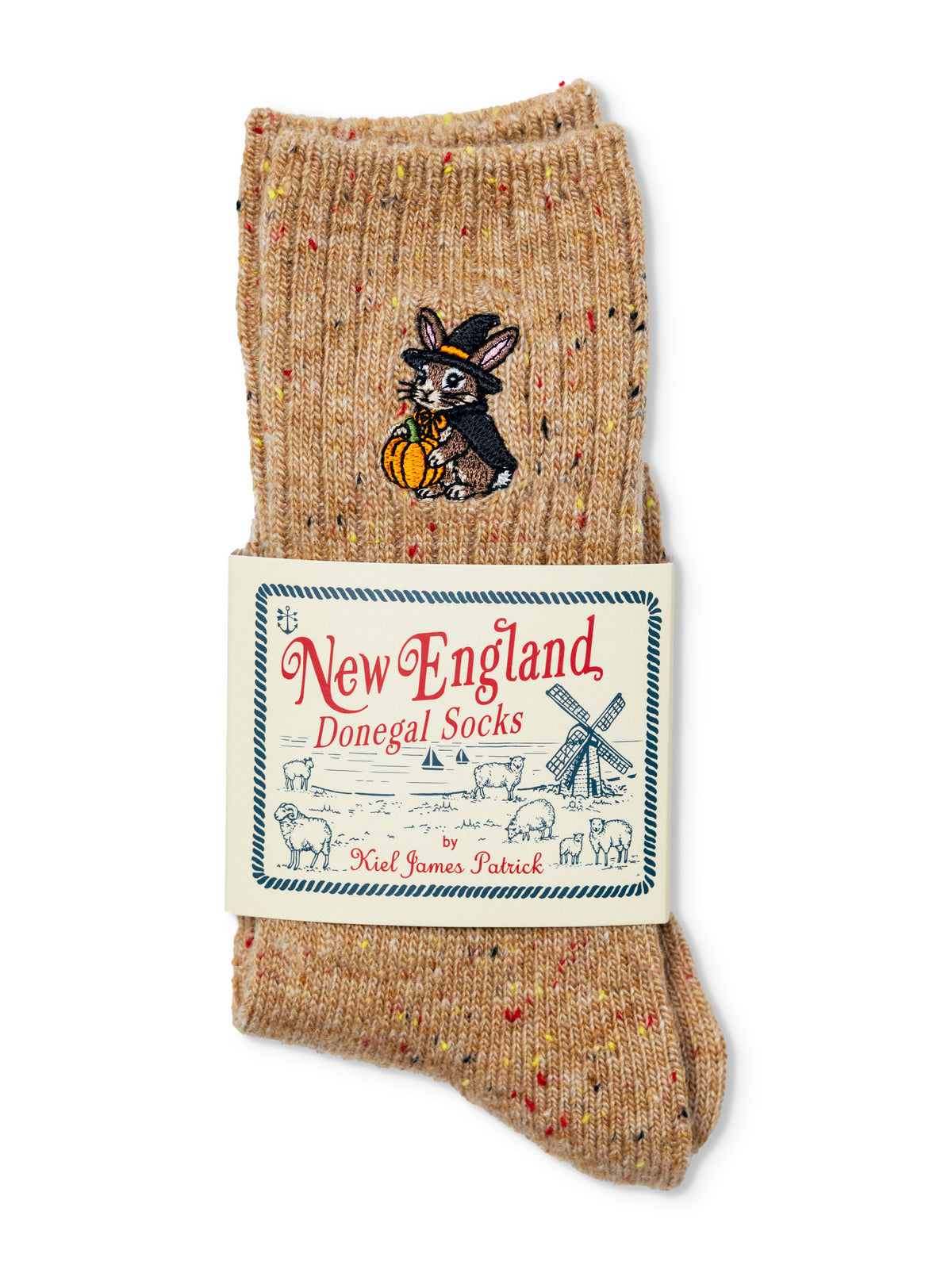 Bunny Witch Donegal Socks