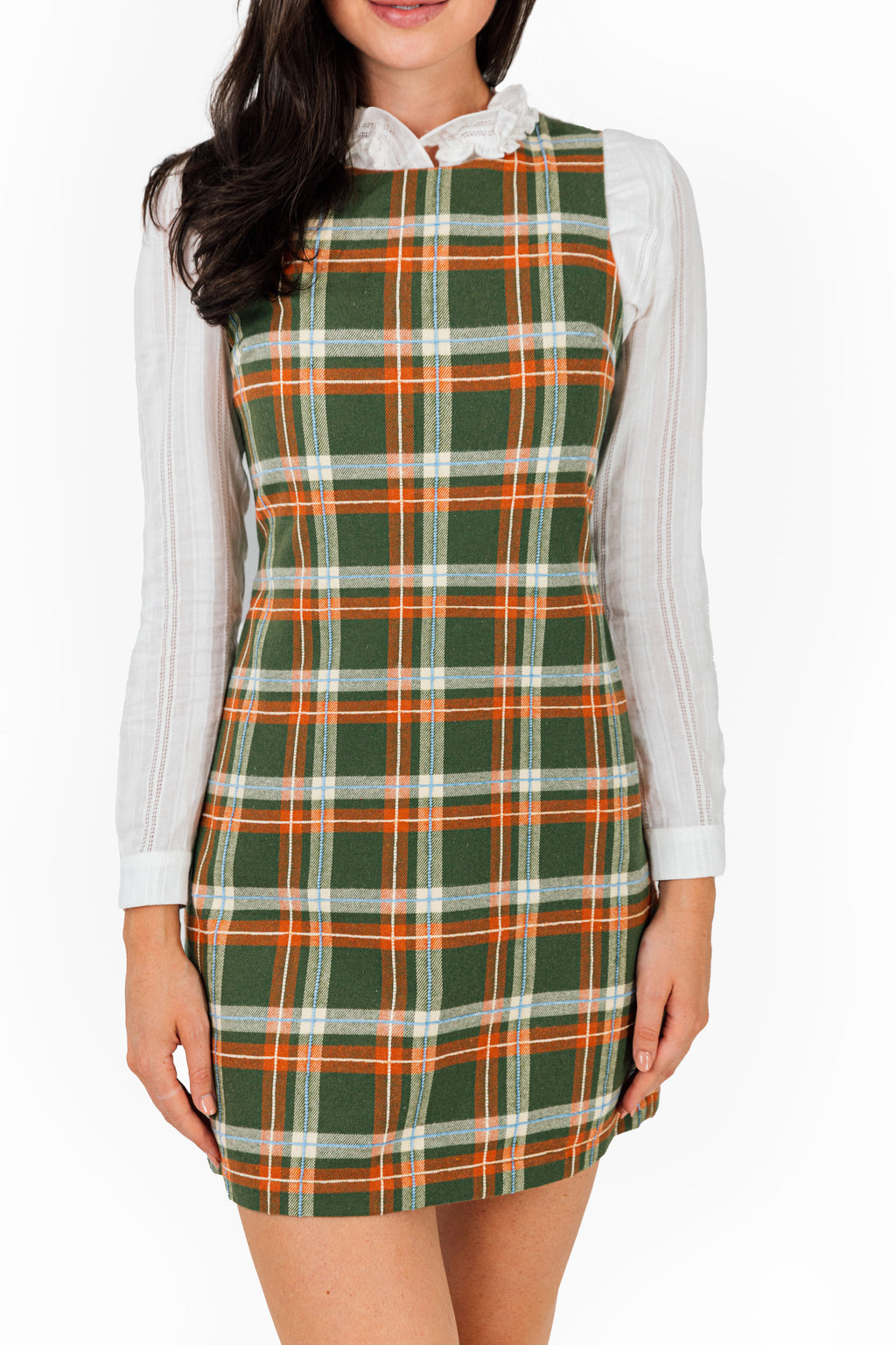 KJP Women's Cedar Ridge Plaid Shift Dress – Kiel James Patrick